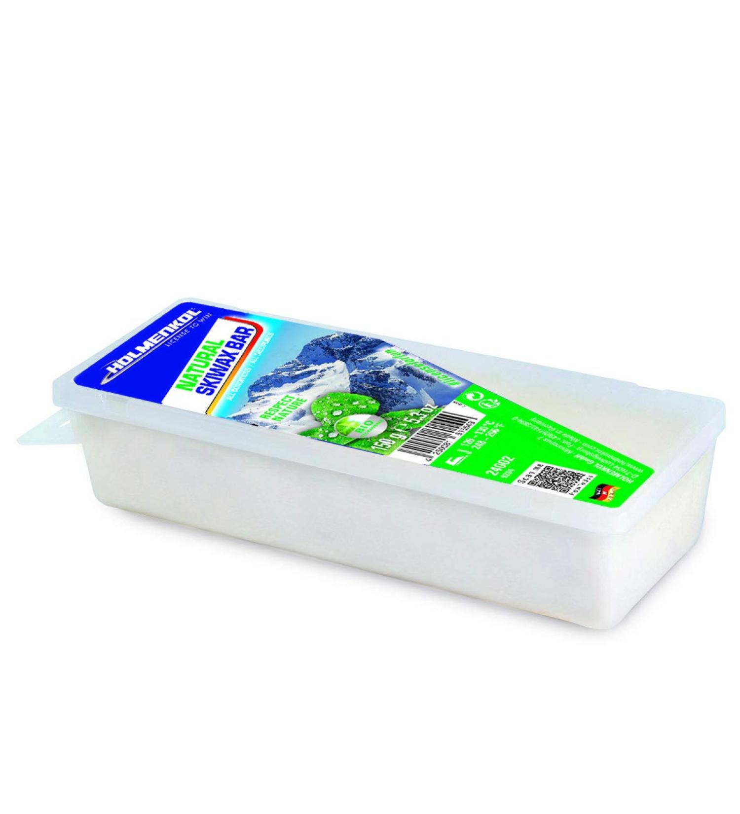 Holmenkol Natural Skiwax Bar 150 g 150 Gramm