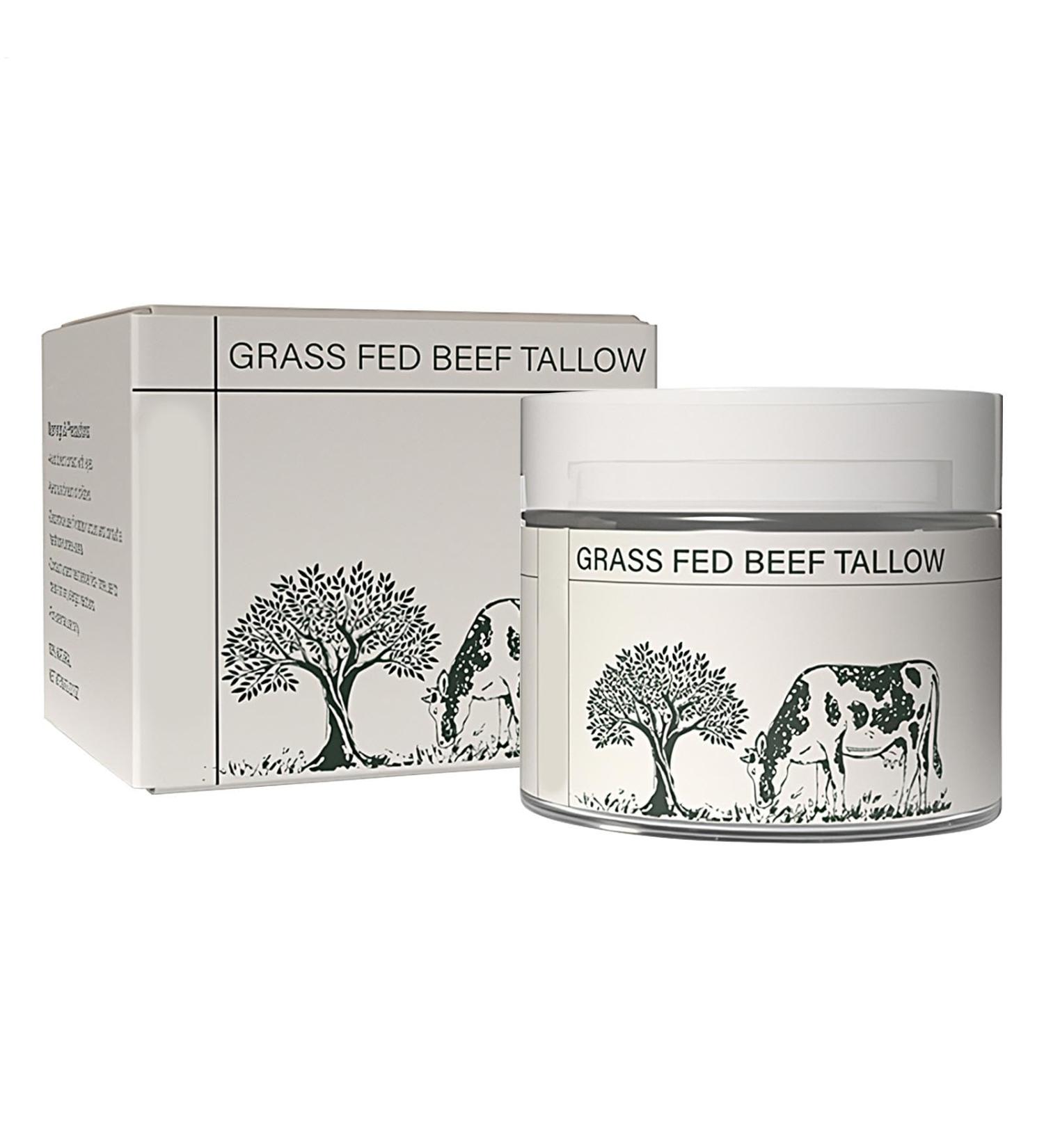 Tallow Face Moisturizer 50 ml Tallow Moisturizer Pure Tallow Balm for Skin Organic Skin Care Unscented 100 Organic Tallow Balm Relieves Tightness Beef Tallow Cream for - Buy Online on GoSupps.com