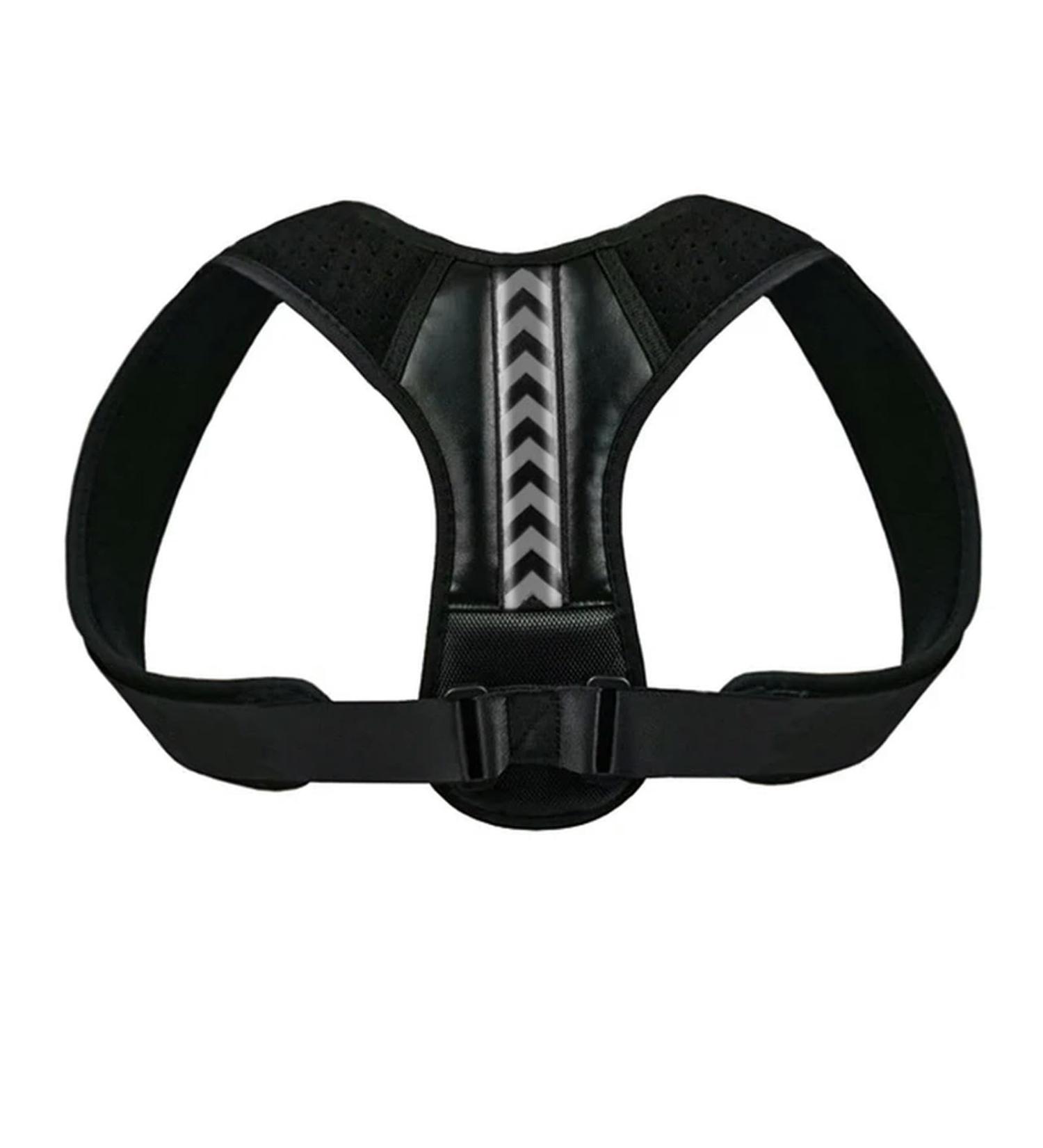Back Posture Corrector Belt Adjustable Shoulder Neck Spine for Column Posture Correction for Women Men Straightener A - Black Grey XL - Buy Online on GoSupps.com