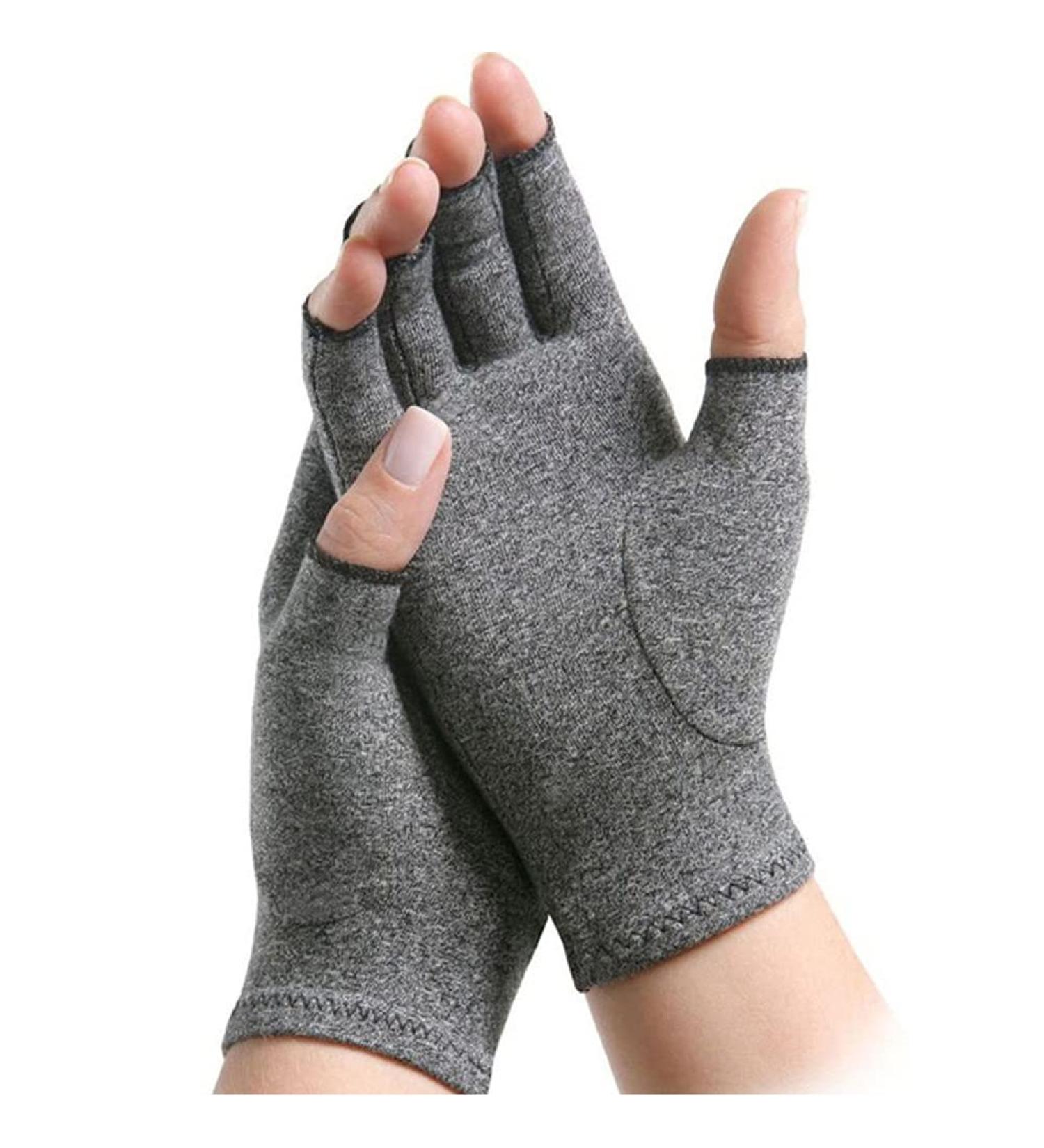 Compression Gloves Comfortable Non Slip Arthritis Gloves 2 Pair Fingerless Gloves for Carpal Tunnel Wrist Support Rheumatoid Osteoarthritis Pain Relief Computer Typing (Color : M) - Buy Online on GoSupps.com
