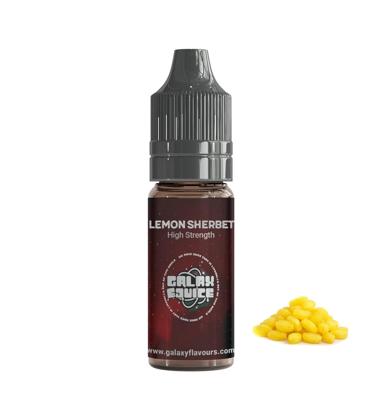 Lemon Sherbet High Strength Flavouring - 10ml Bottle - Galaxy Food Flavours - Buy Online on GoSupps.com