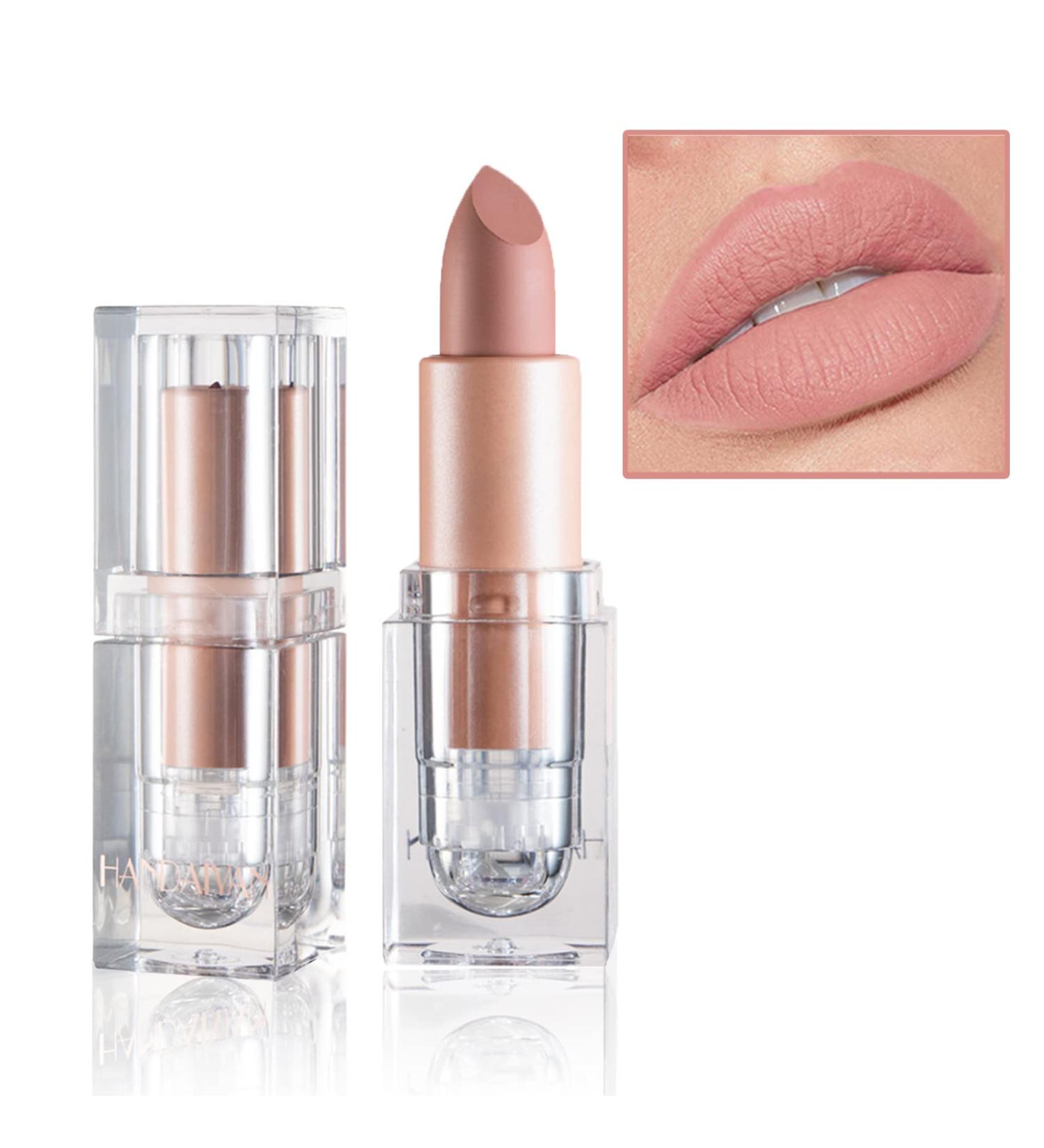 IONSGAKO Matte Nude Lipstick Velvet Lip Gloss - Fairy Pink | Long Lasting, Waterproof Lipstick for Women - Daily Lip Makeup - Buy Online on GoSupps.com