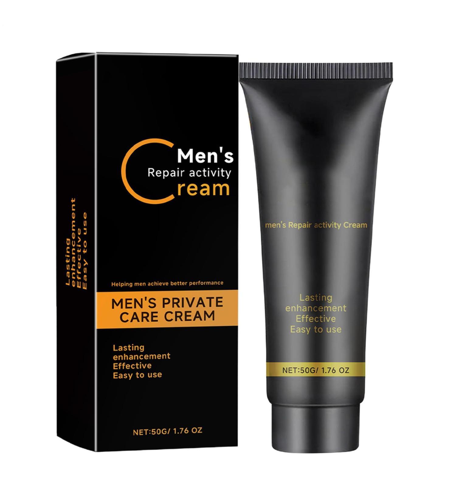  WJnflQN Men's Cream - 50g Care Cream - Nourishing Moisturizer | Sensitive Skin Nighttime Home Daily Care After-Shower Comfort - Buy Online on GoSupps.com