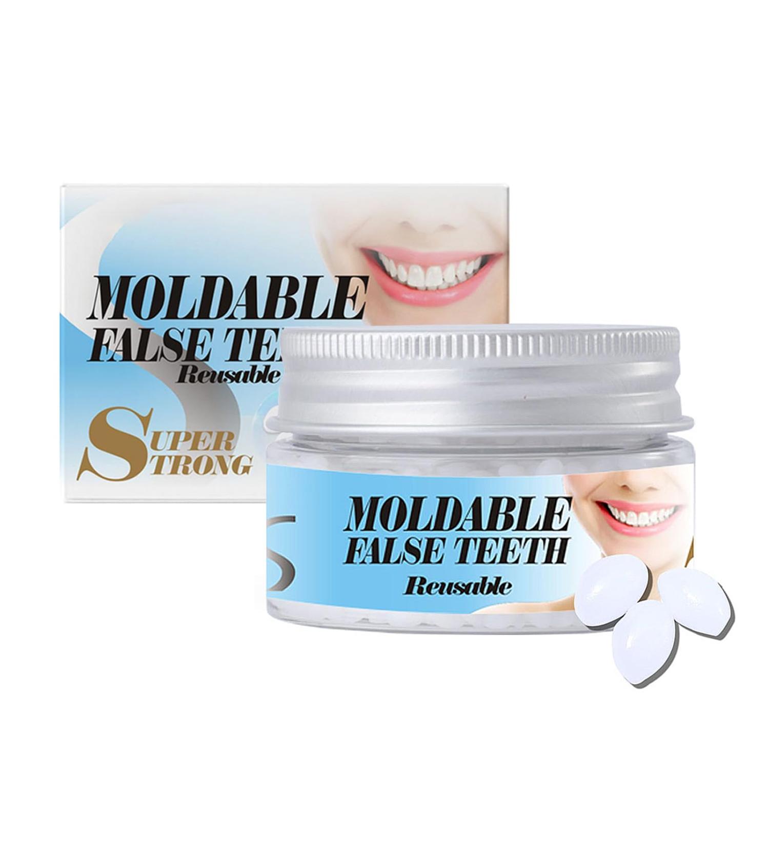 Perles de r paration temporaire des dents - Kit de r paration de remplissage des dents - Perles pour la fixation le remplissage les dents manquantes et cass es proth ses dentaires provisoires et - Buy Online on GoSupps.com
