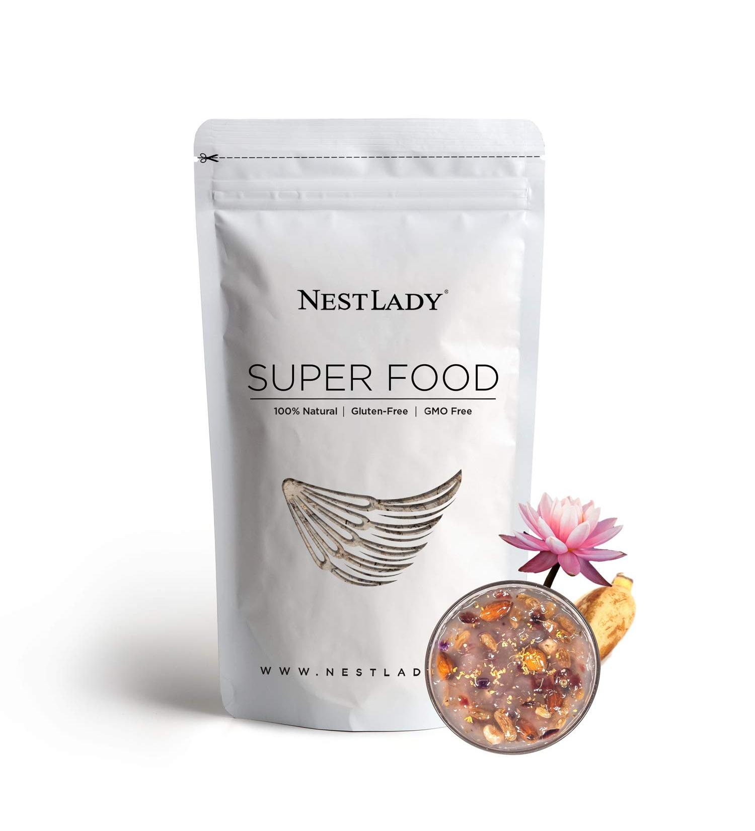 Nestlady Lotus Root Powder 350g | Non-GMO & Kosher | Healthy Fiber, Vitamin C & Amino Acids - Buy Online on GoSupps.com