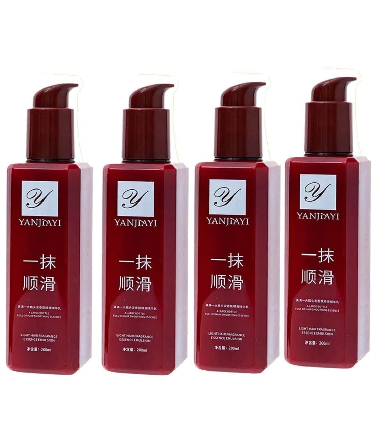 Yanjiayi 200ml Hair Smoothing Leave-in Conditione Smooth Conditioner Elastic Treatment Care Cream Hair Essence Leave-in - Buy Online on GoSupps.com