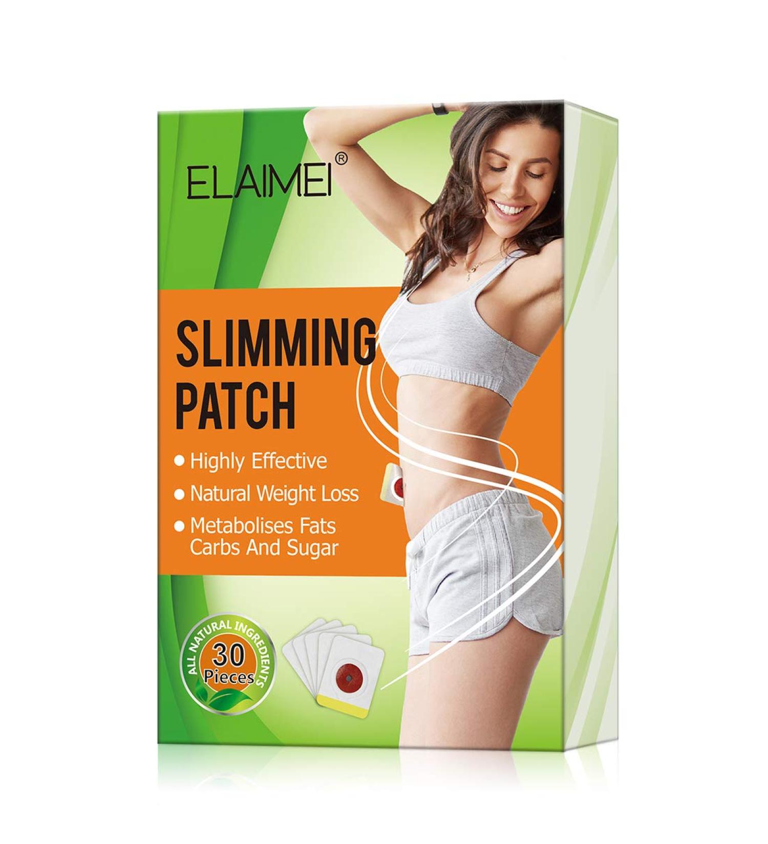 30pcs Weight Loss Slimming Patch - Fast Fat Burn Sticker for Beer Belly - Effective Weight Loss Solution - Buy Online on GoSupps.com