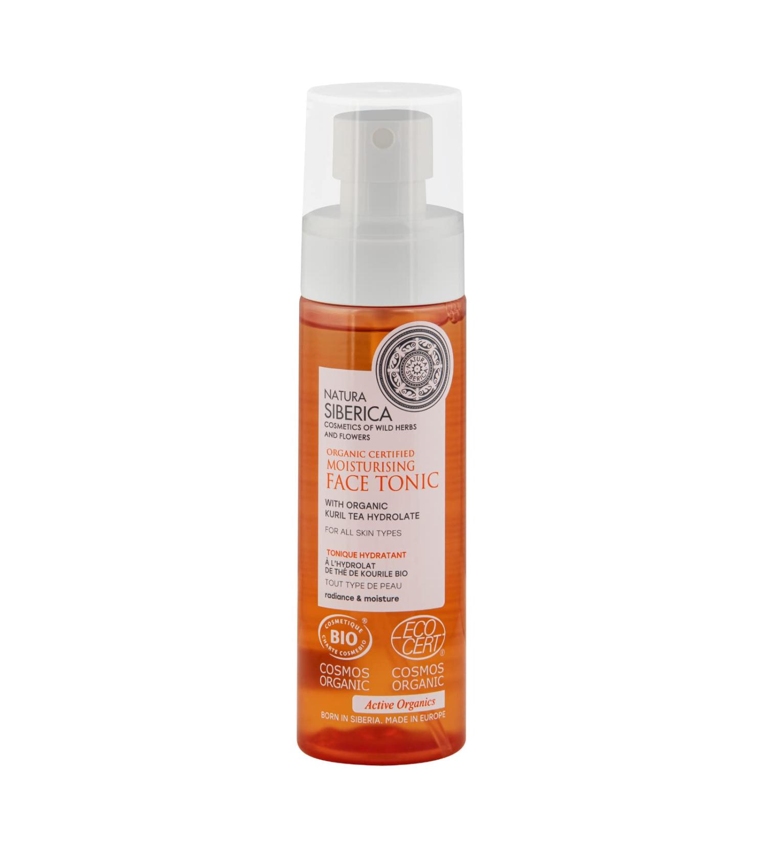Natura Siberica Organic Certified All Skin Types Moisturising Face Tonic - Buy Online on GoSupps.com