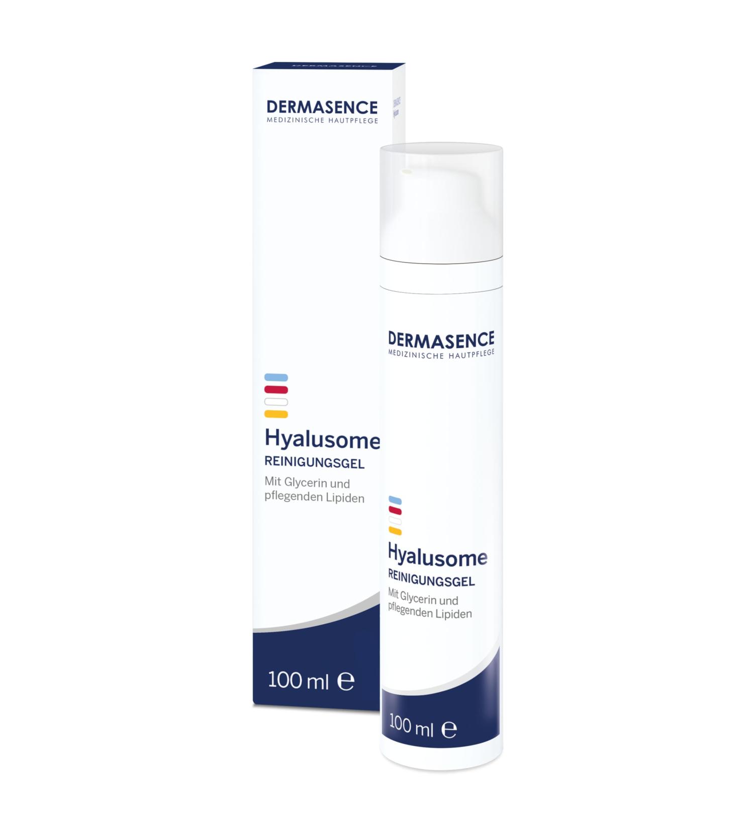DERMASENCE Hyalusome Gel nettoyant pour le visage pour peaux faible humidit 100 ml - Buy Online on GoSupps.com