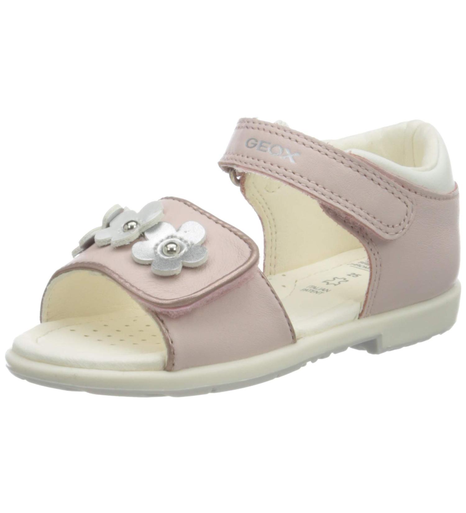 Geox Baby Girls B Verred D Sandals - Size 5 UK Child, Light Rose | Buy Online - Buy Online on GoSupps.com