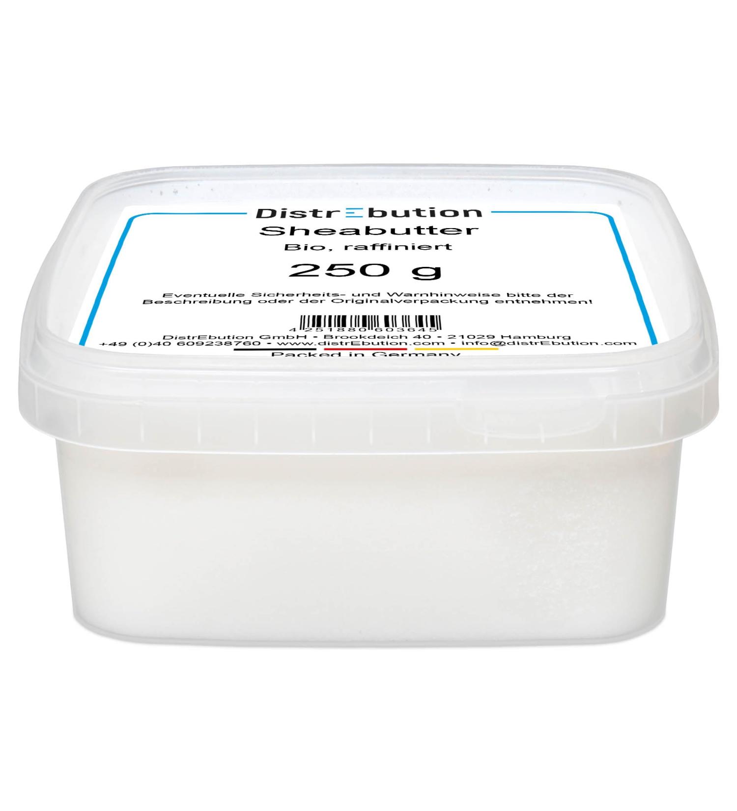 Organic Shea Butter 250g | Refined Vegan & 100% Natural | Best for Skin Care & Cosmetics - Buy Online on GoSupps.com