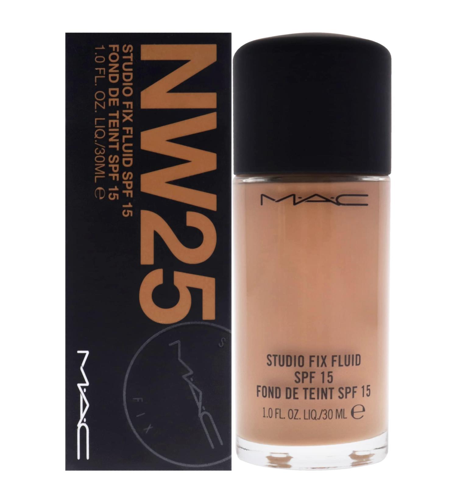 MAC Studio Fix Fluid SPF 15 Foundation Women - NW25, 1 oz - Buy Online on GoSupps.com