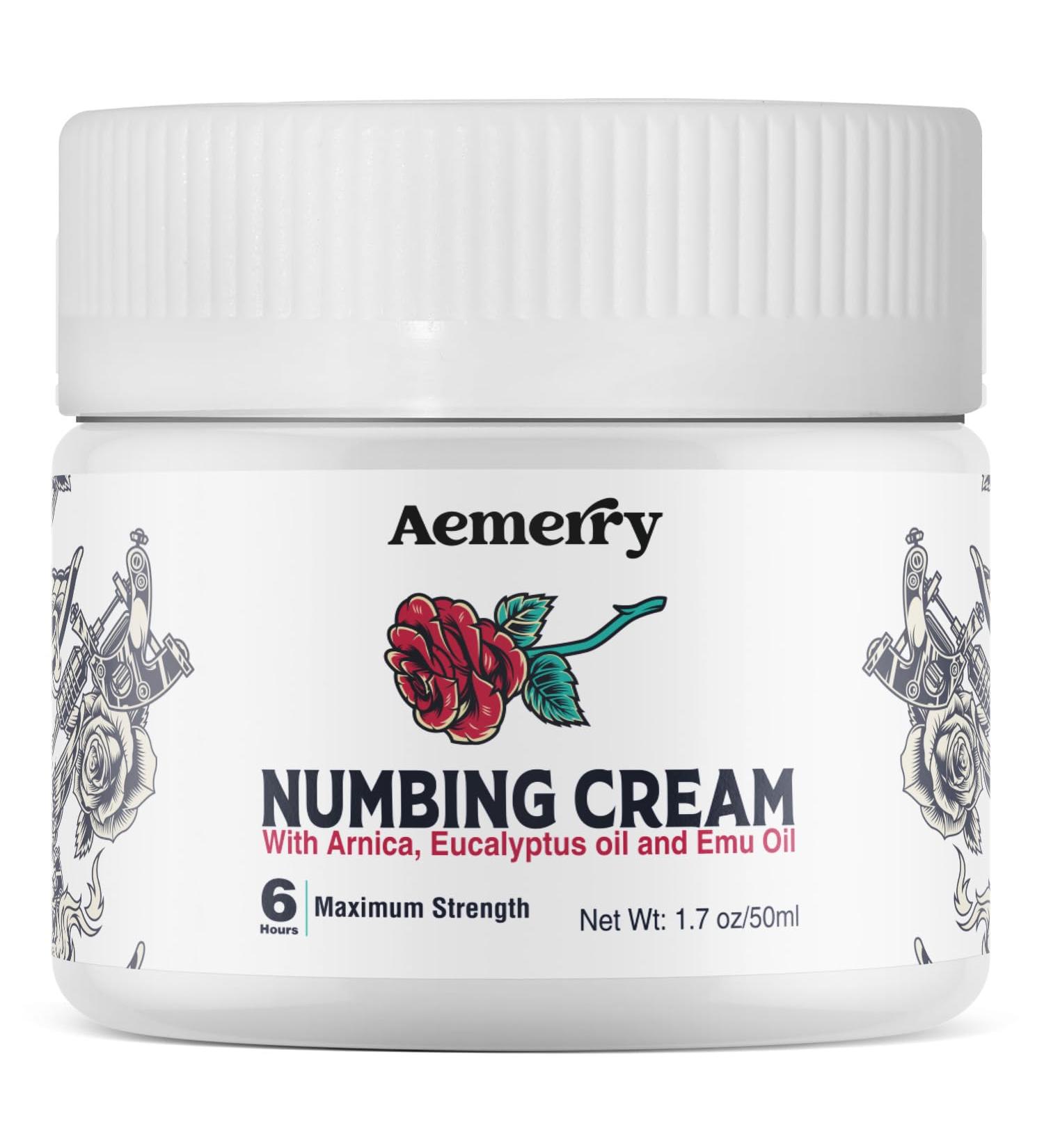 Numbing Cream Maximum Strength: Extra Strength Numbing Cream - Up to 6 Hours Numbness for Multi-Purpose Use White - Buy Online on GoSupps.com