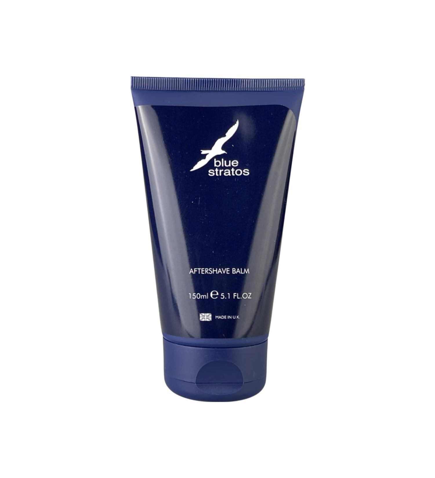 Blue Stratos Aftershave Balm 150ml - Buy Online on GoSupps.com
