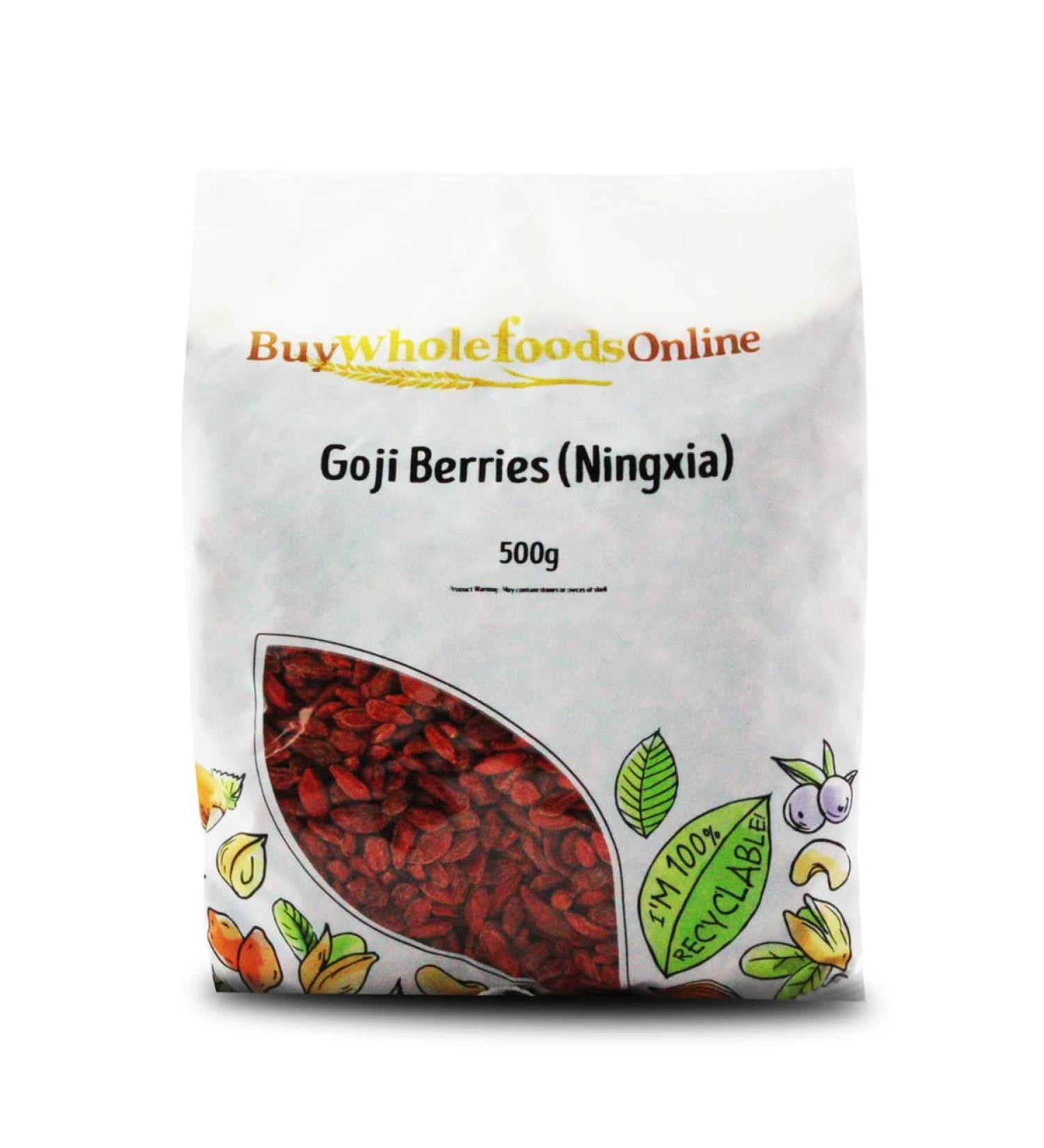Goji Berries (Ningxia) 500g (BWFO) - Buy Online on GoSupps.com