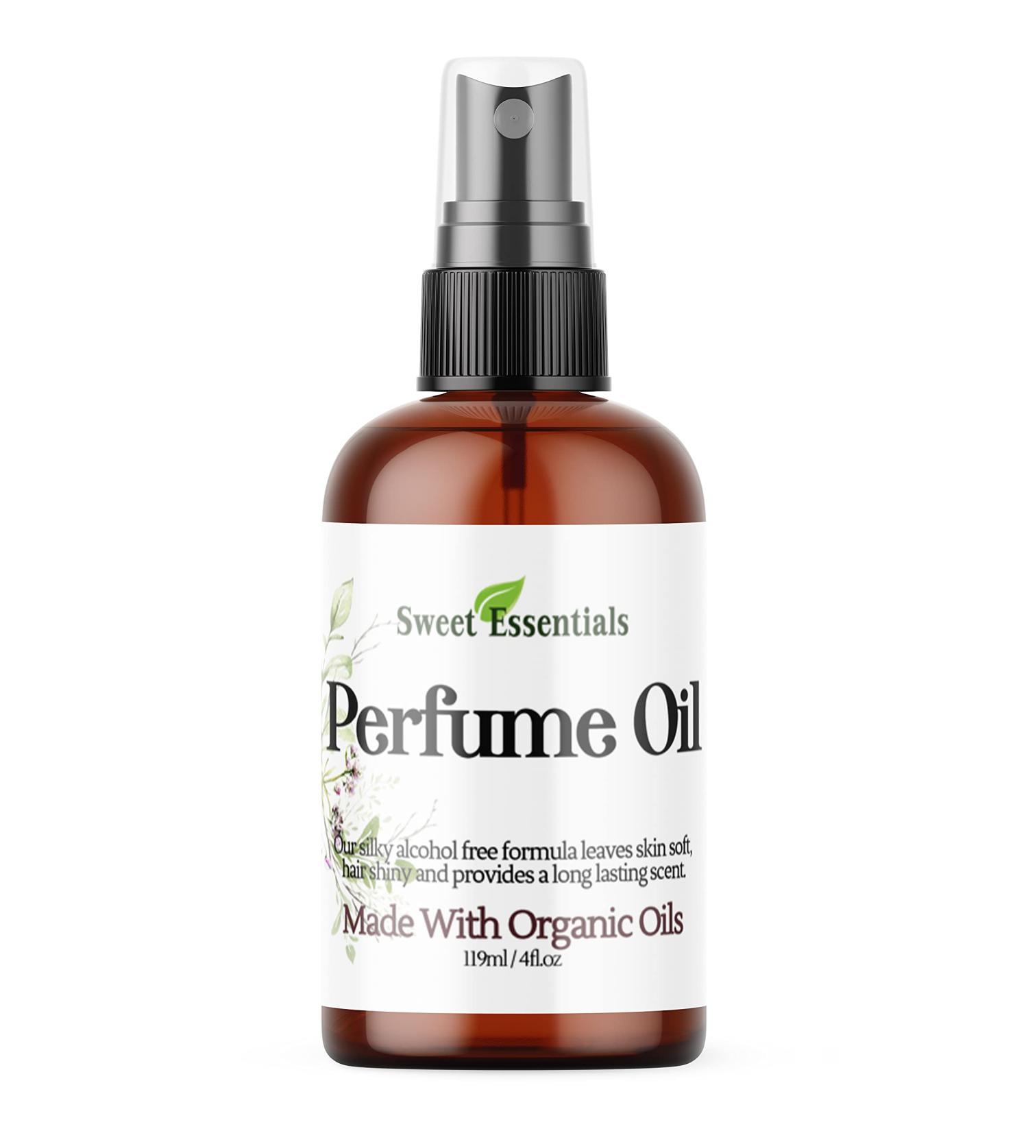 Sweet Essentials Jasmine Bouquet - Organic Perfume Oil for Hair & Body Alcohol-Free 4 fl oz - Buy Online on GoSupps.com