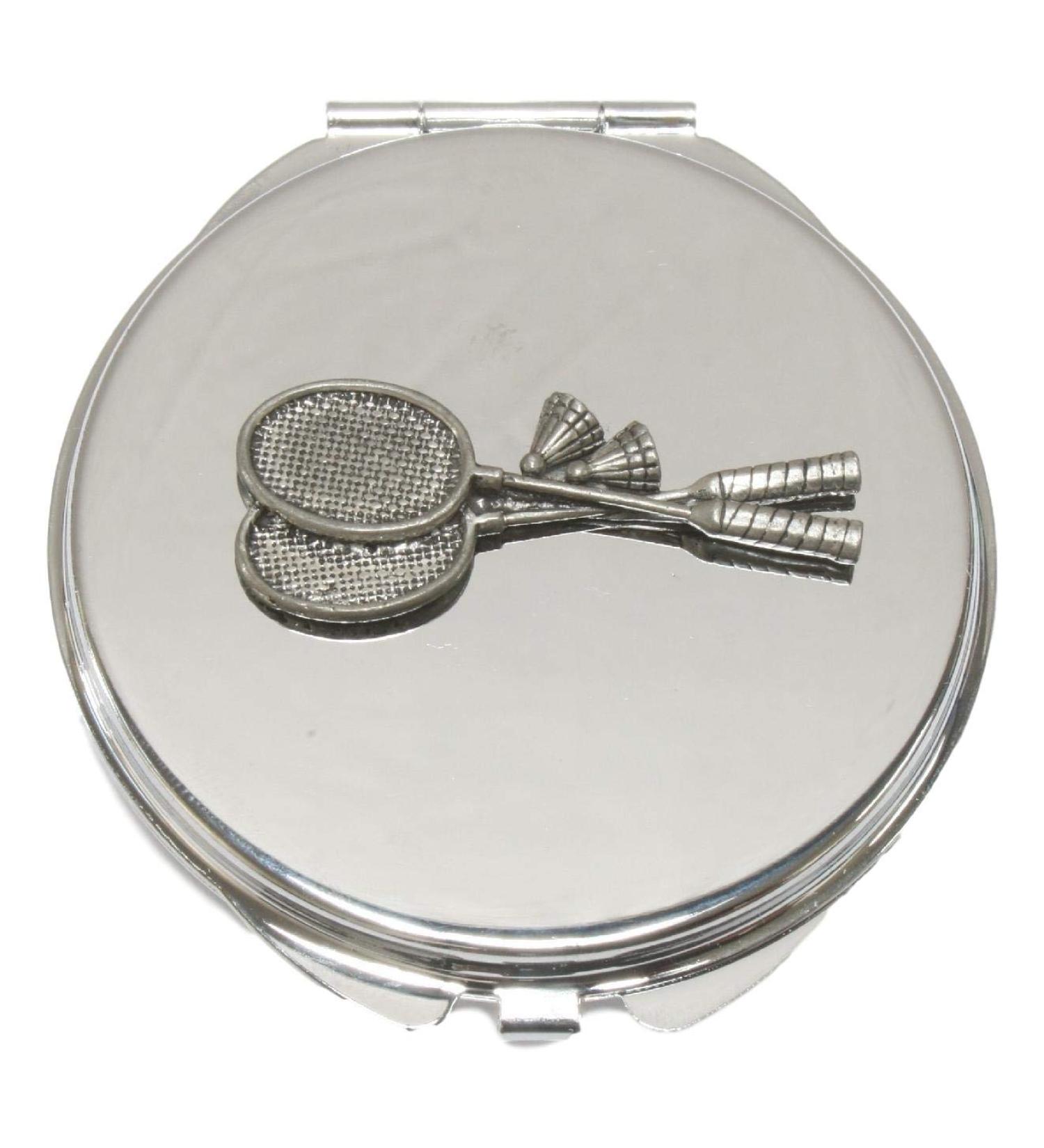 Badminton Compact Mirror Handbag Gift With Free Engraving 17 - Buy Online on GoSupps.com