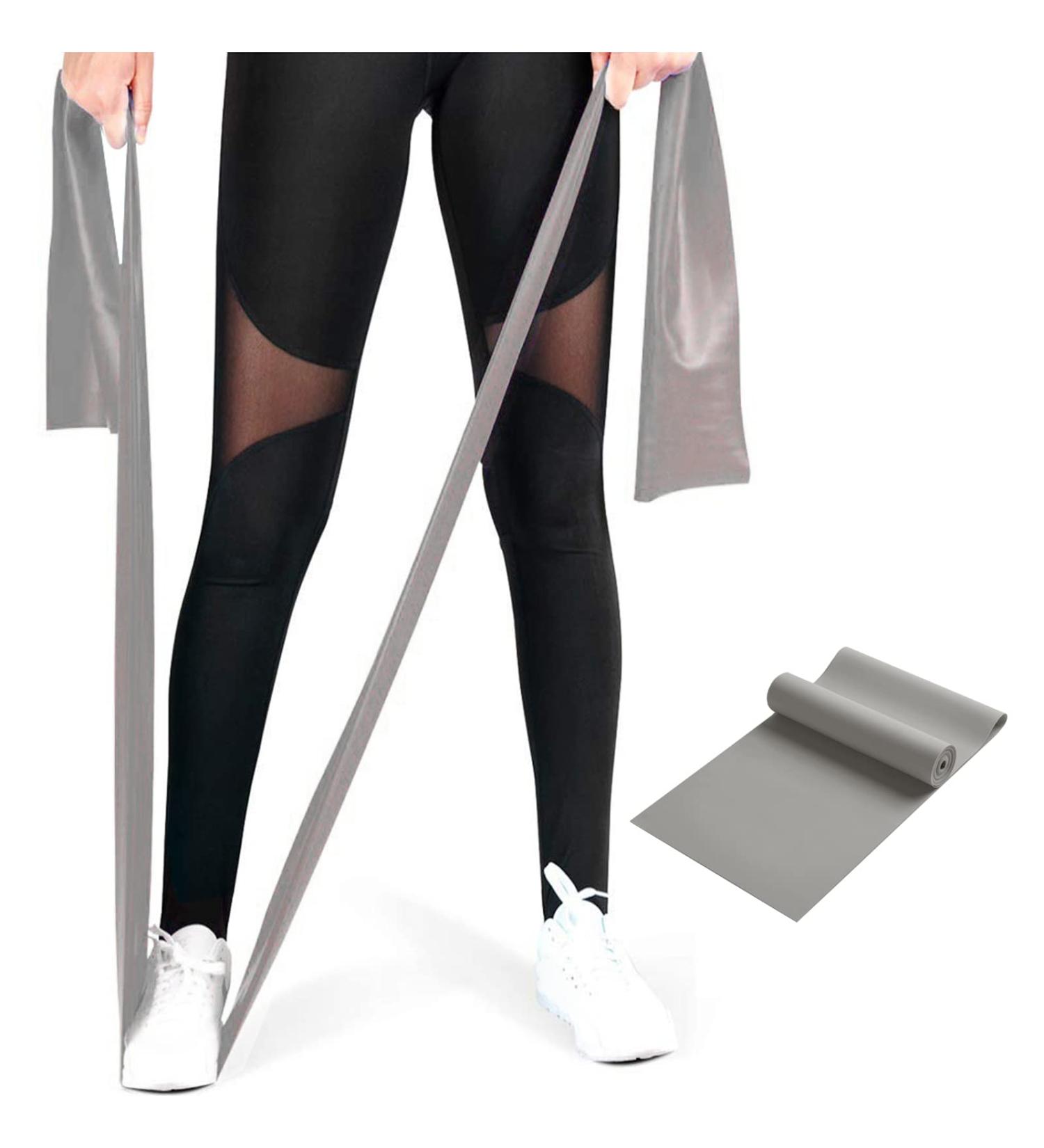 GOAITOU Resistance Bands Latex Elastic Exercise Bands for Physical Therapy & Yoga Grey - Buy Online on GoSupps.com