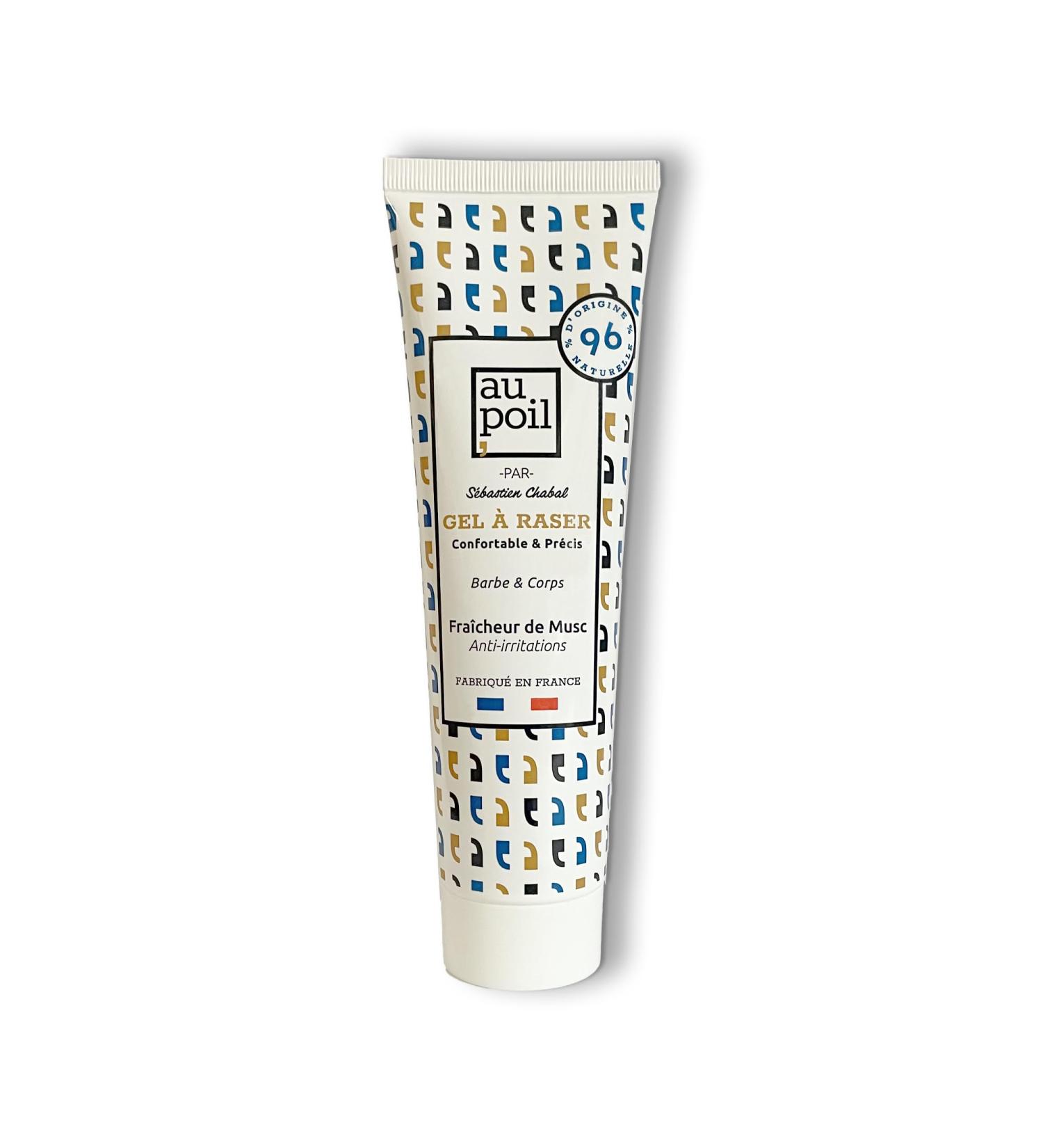  AU POIL AU POIL Shaving Gel Comfortable and Precise Beard and Body Musk Freshness by S bastien Chabal - Buy Online on GoSupps.com