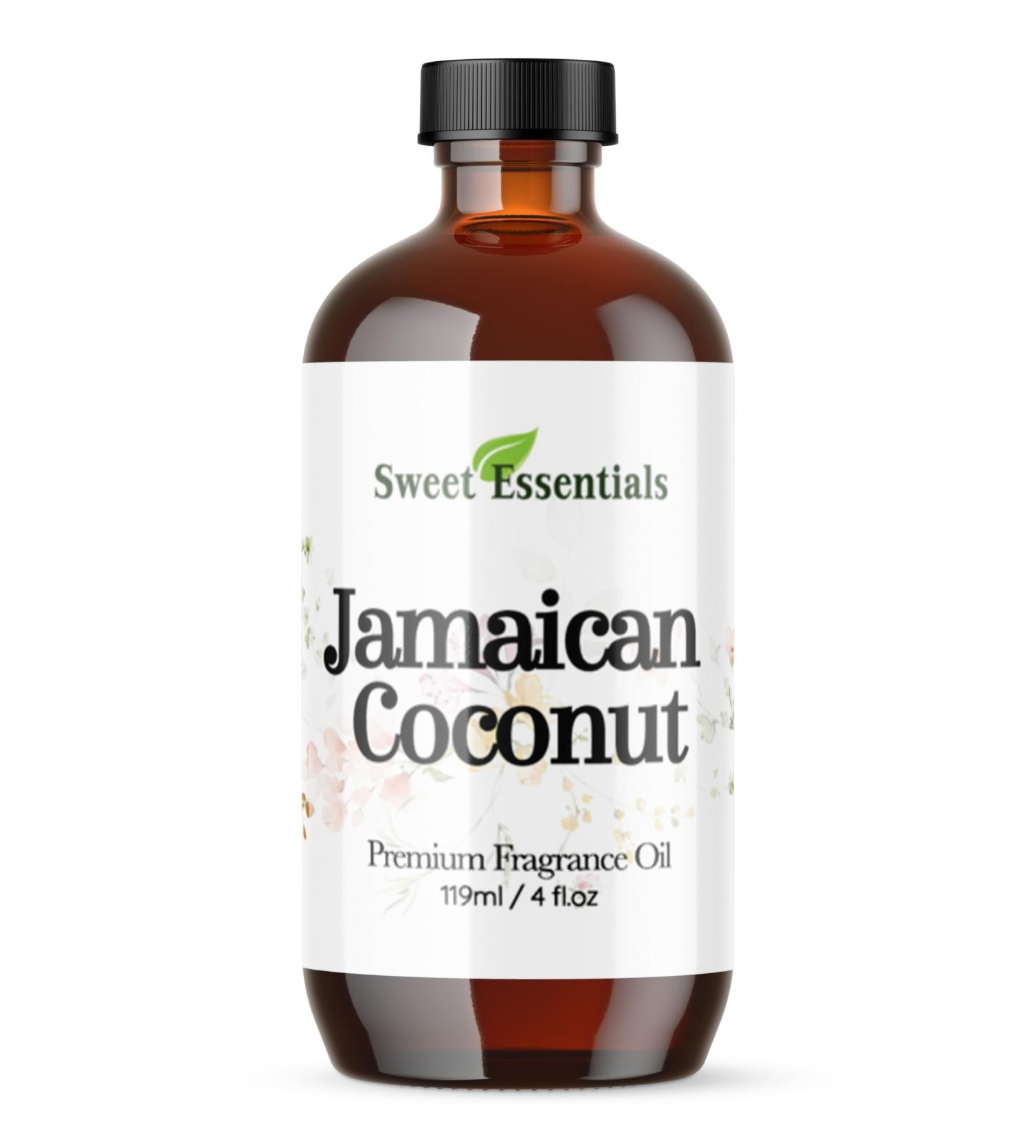Jamaican Coconut 4oz Premium Fragrance Oil | Aromatherapy Diffuser Crafts & DIY | Long-Lasting Home Scents - Buy Online on GoSupps.com