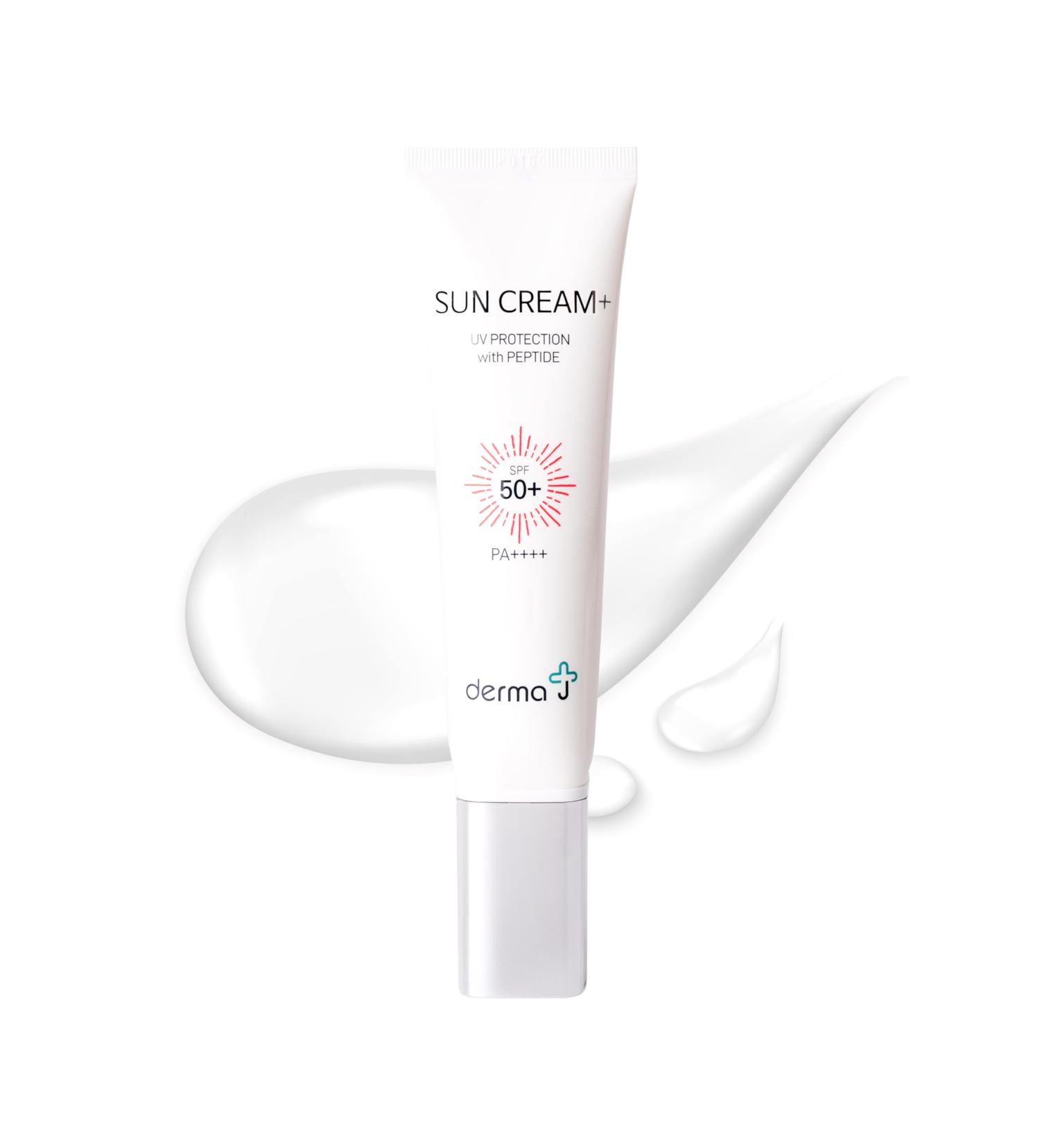 Peptide Sunscreen SPF 50+ | Dermatologist Recommended Daily Moisturizer | All Skin Types - 50ml - Buy Online on GoSupps.com