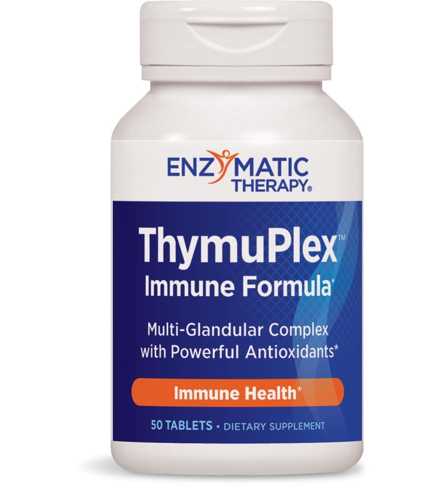 Enzymatic Therapy ThymuPlexTM 50 Tablets ( 2-Pack)