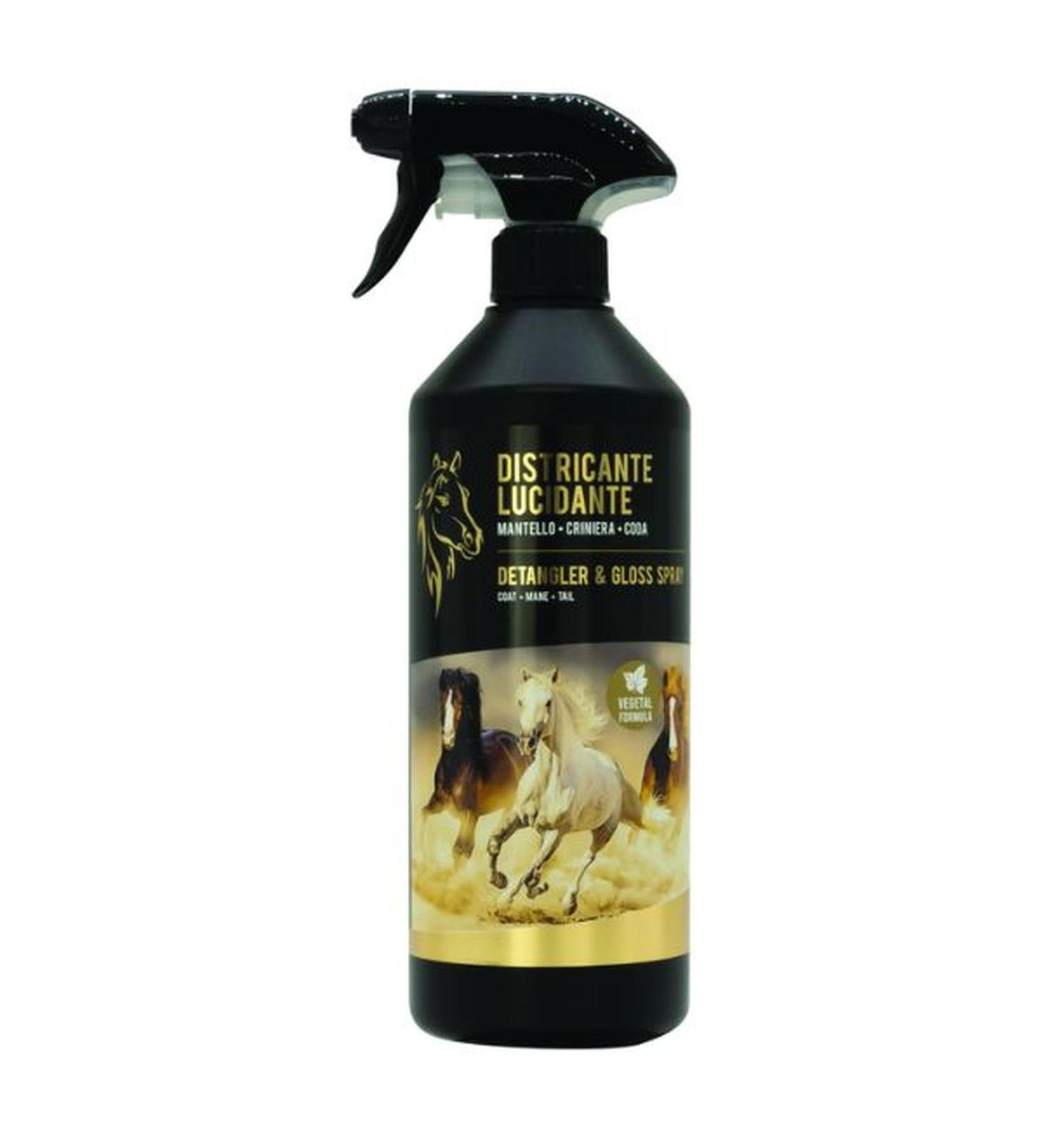 Linea 101 Natural Mane and Tail Spray for Horses 750ml Plant-based conditioner and shine booster for coat mane and tail. Cleans nourishes and leaves a pleasant non-greasy fragrance.