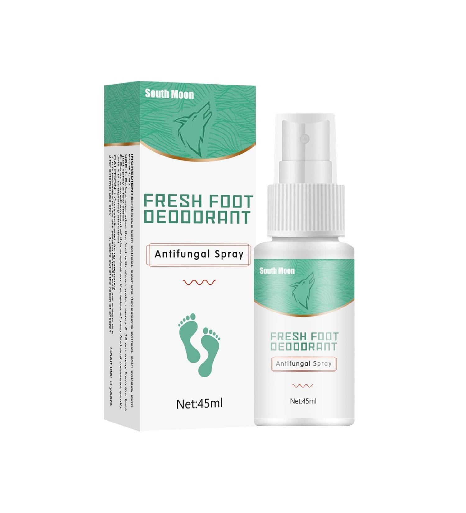 Shoe Deodorizer Spray Foot Odor Eliminator & Skin Repair - 45ml White 1.52 Fl Oz - Buy Online on GoSupps.com