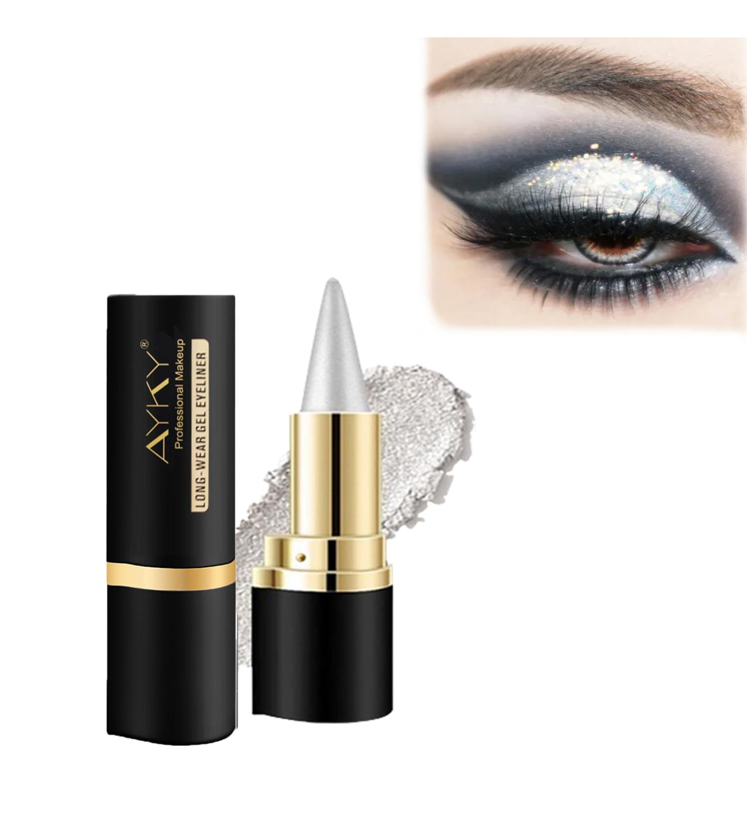Exhibition Eyeliner Ayky Long Wear Gel Eyeliner Rationalu Gel Eyeliner Ayky Eyeliner Smokey Eyeliners Eyeshadow Pen Black Eyeliner Cream Waterproof Lipstick Eyeliner Crayon (#01) - Buy Online on GoSupps.com