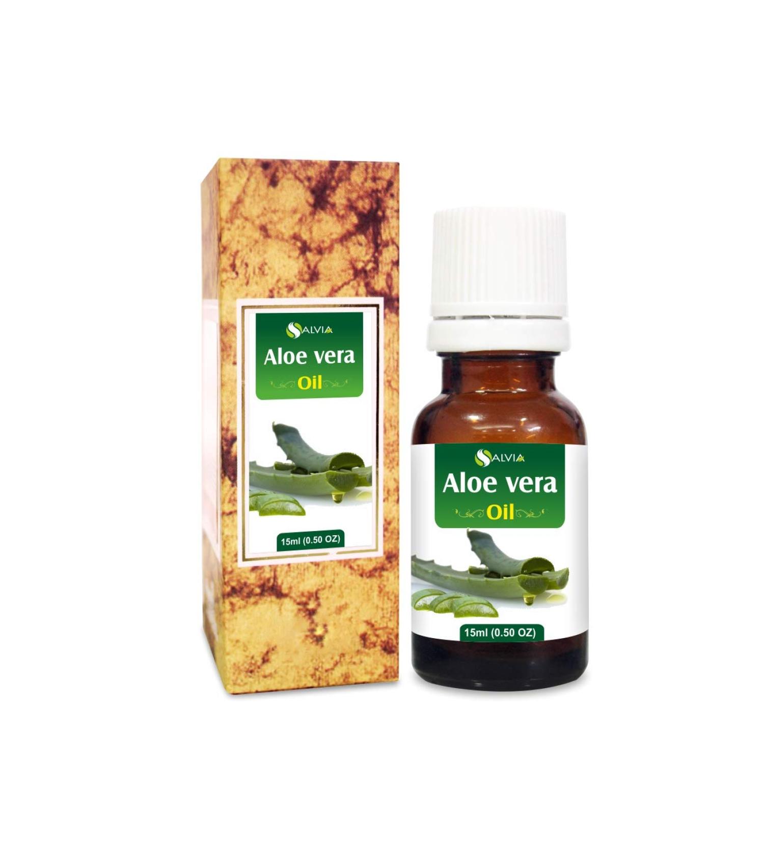 100% Natural Aloe Vera Oil - Pure, Undiluted, and Uncut Carrier Oil (15ml) - Buy Online on GoSupps.com