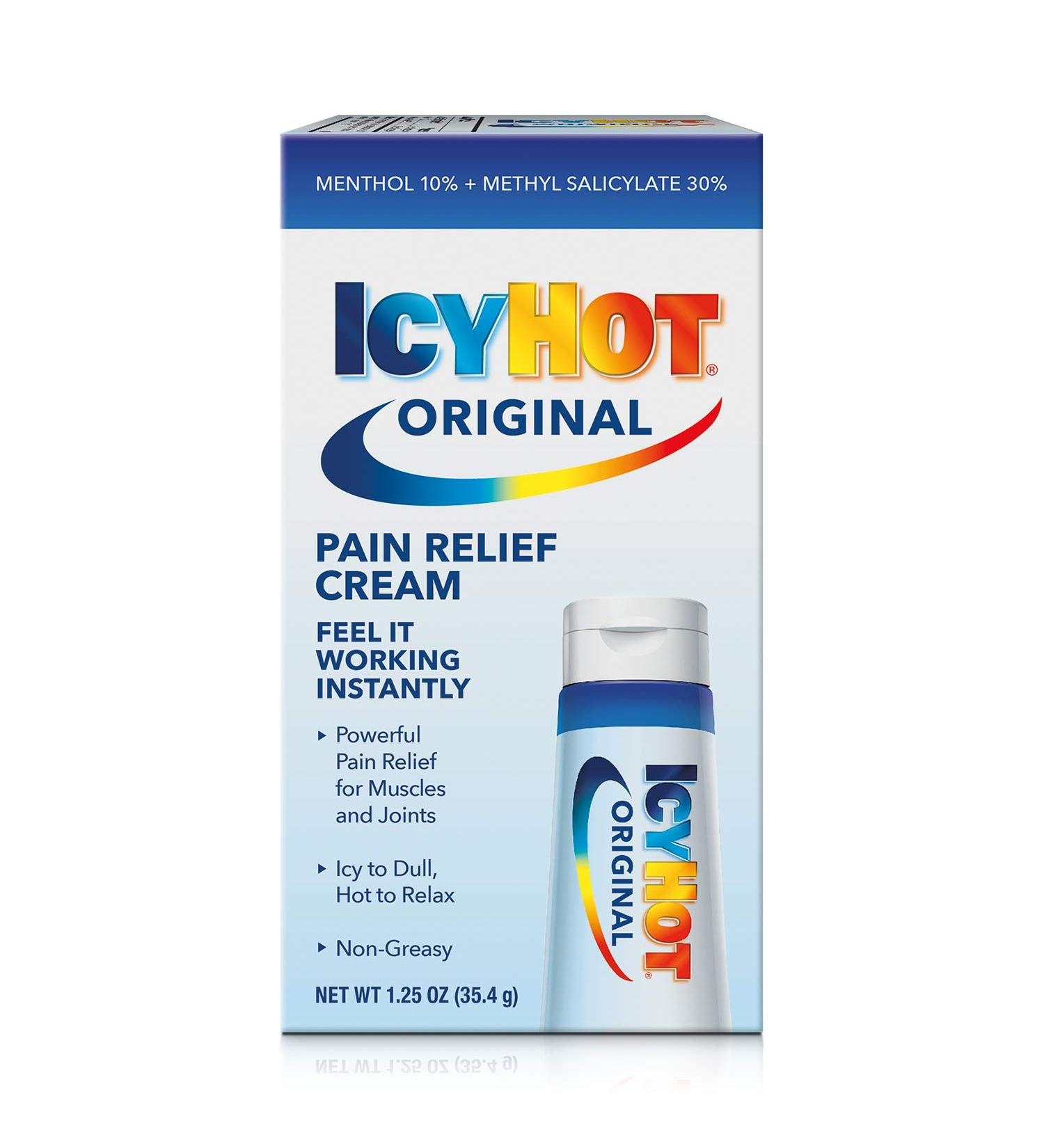 Icy Hot Extra Strength Pain Relieving Cream with Menthol - 1.25 oz - Buy Online on GoSupps.com
