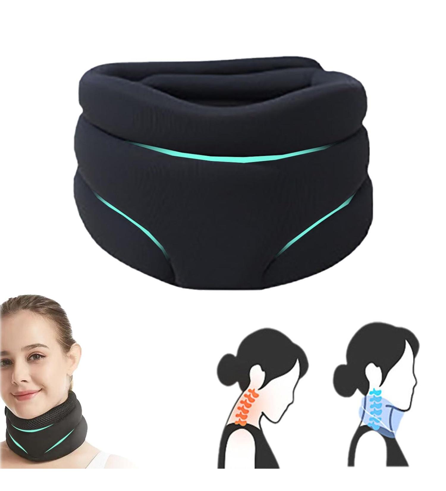 2024 New Cervicorrect Neck Brace Cervicorrect Neck Brace by Healthy Lab Co Cervicorrect Neck Brace for Sleep Apnea Cervi Correct Neck Brace for Snoring Neck Brace for Neck Pain and Support (Black) - Buy Online on GoSupps.com