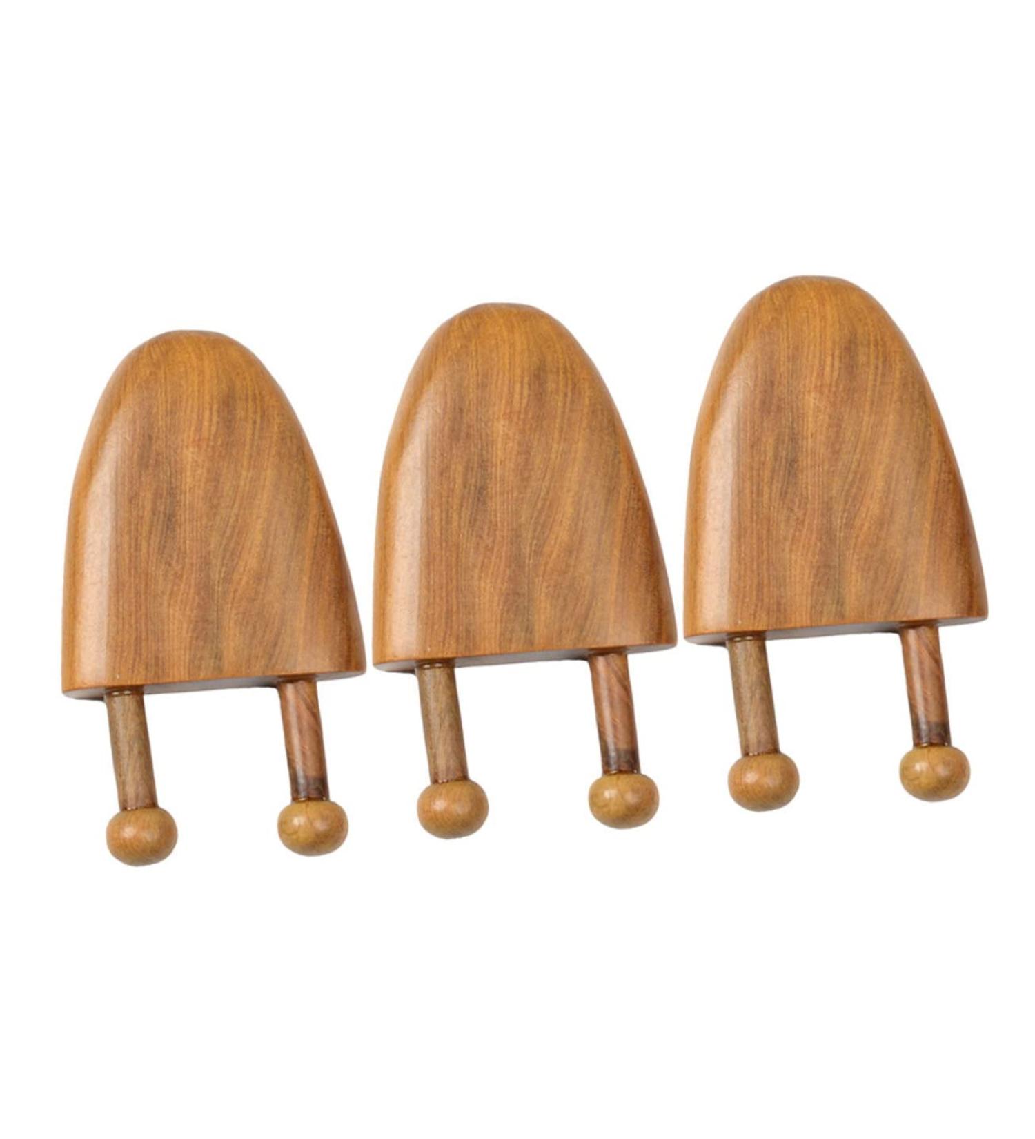 3-in-1 Acupressure Massage Device | Wooden Meridian Toothbrush & Nasal Massager | Reflex Zone Therapy - Buy Online on GoSupps.com