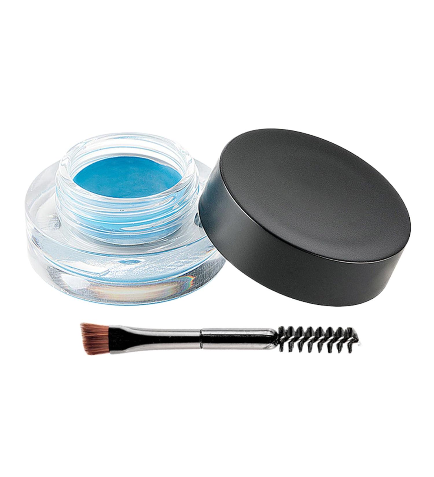 Eyebrow Pomade Cream | Women's Blue Gel Pomade for Eyebrow - Lightweight Texture Eyebrow Makeup Tool for Cosplay Parties Costume Parties Stage Performances Role-Playing Activities Lambo - Buy Online on GoSupps.com