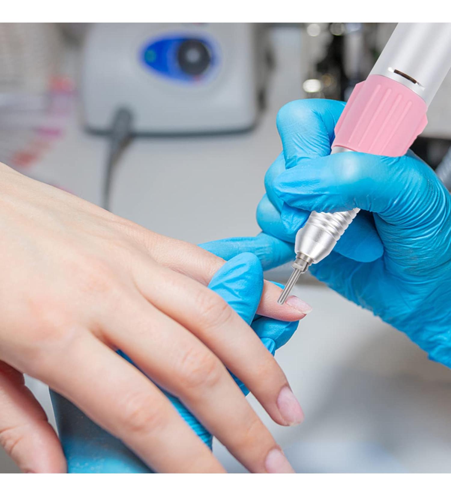 Electrical Nail Grinder Handpiece - Professional Electric Nail File for Manicure & Pedicure | Low Vibration Nail Drill Set - Buy Online on GoSupps.com