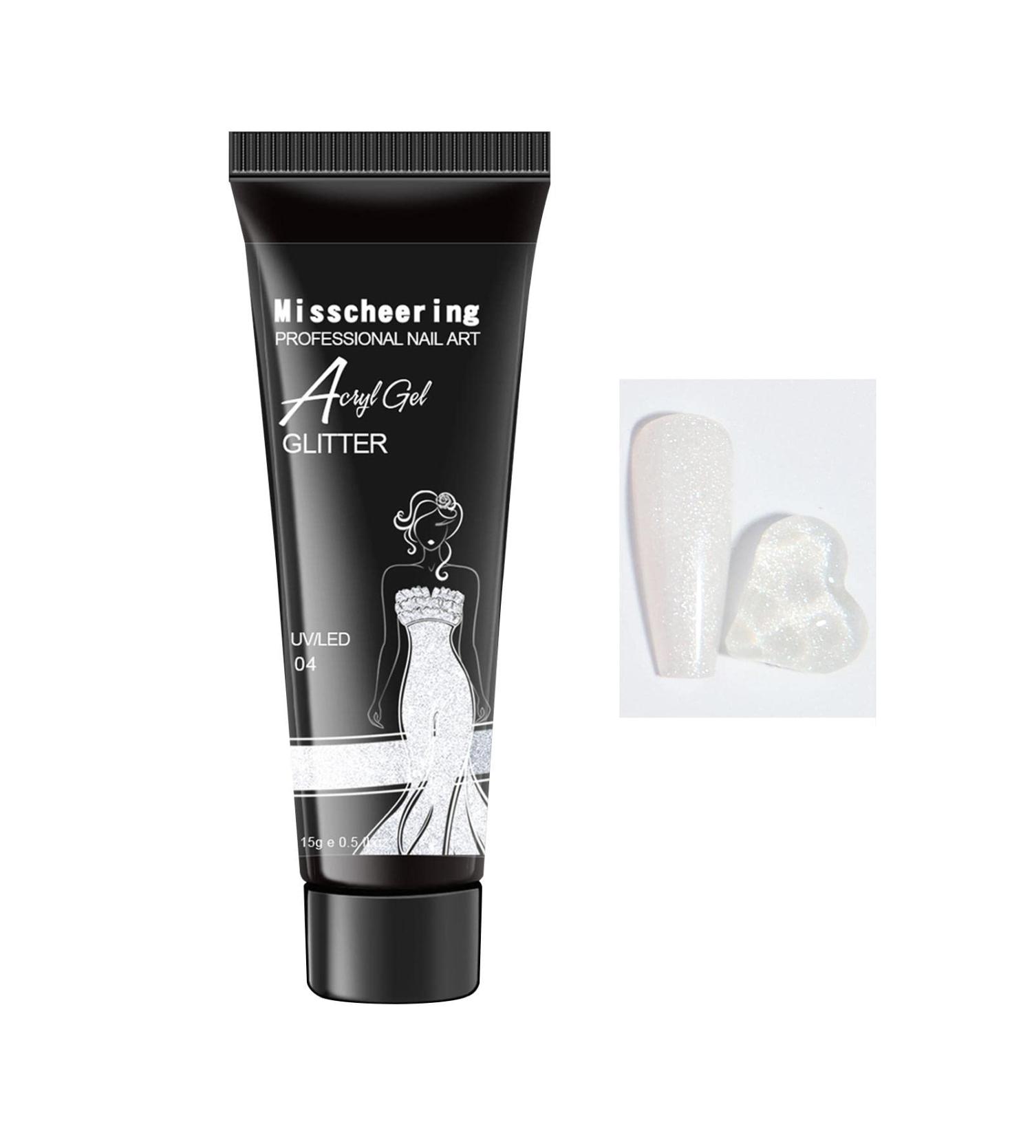 Gel Builder for Nails - 15ml Extension Nail Glue - Gel Builder for Nails Art Nail Tool for Salon Easy at Home for Women 04 - Buy Online on GoSupps.com