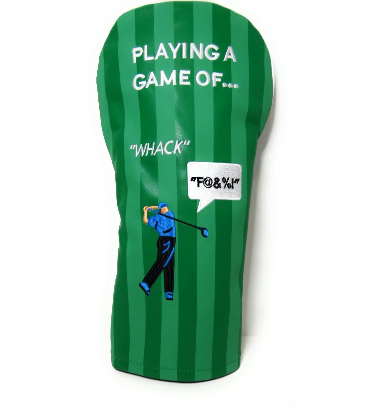 Whack F&%! Funny Golf Club Cover - Perfect Golf Gift - Buy Online on GoSupps.com
