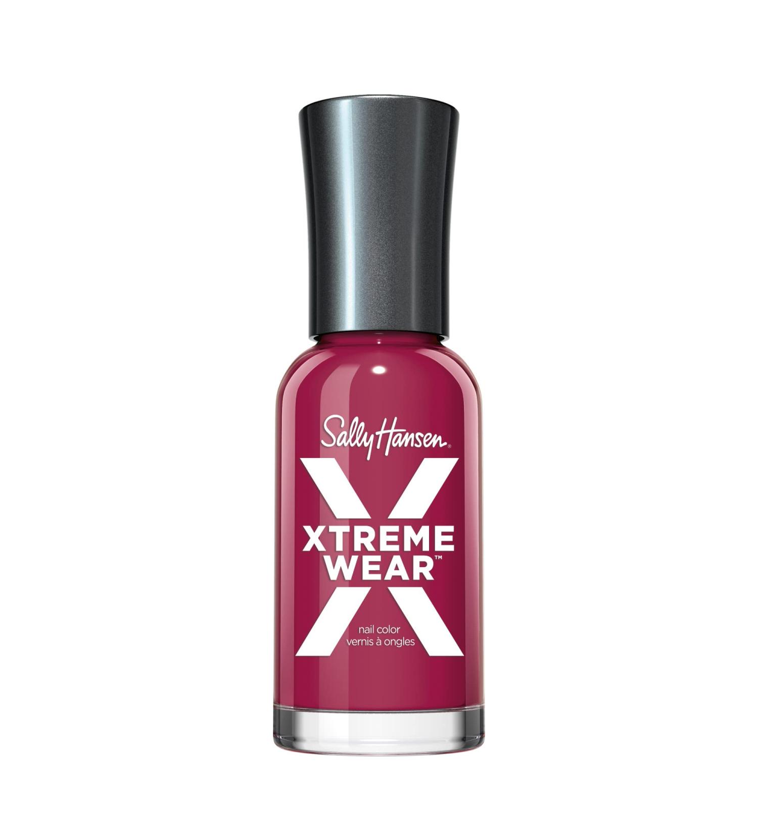 Sally Hansen Xtreme Wear Nail Polish - Streak-Free Shiny Finish Long-Lasting Color - Feeling Wine (0.12 fl oz) - Shop Now Worldwide - Buy Online on GoSupps.com