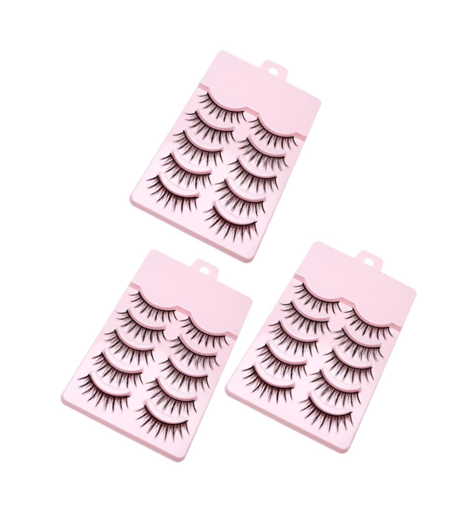 Housoutil 15 Pairs Fake Eyelashes Women Fake Lash Fluffy Lash Extensions Salon Lash Extensions Eyelashes Dramatic Long Thick Diy Fake Eyelash False Lash Girl Miss Fiber Extend - Buy Online on GoSupps.com