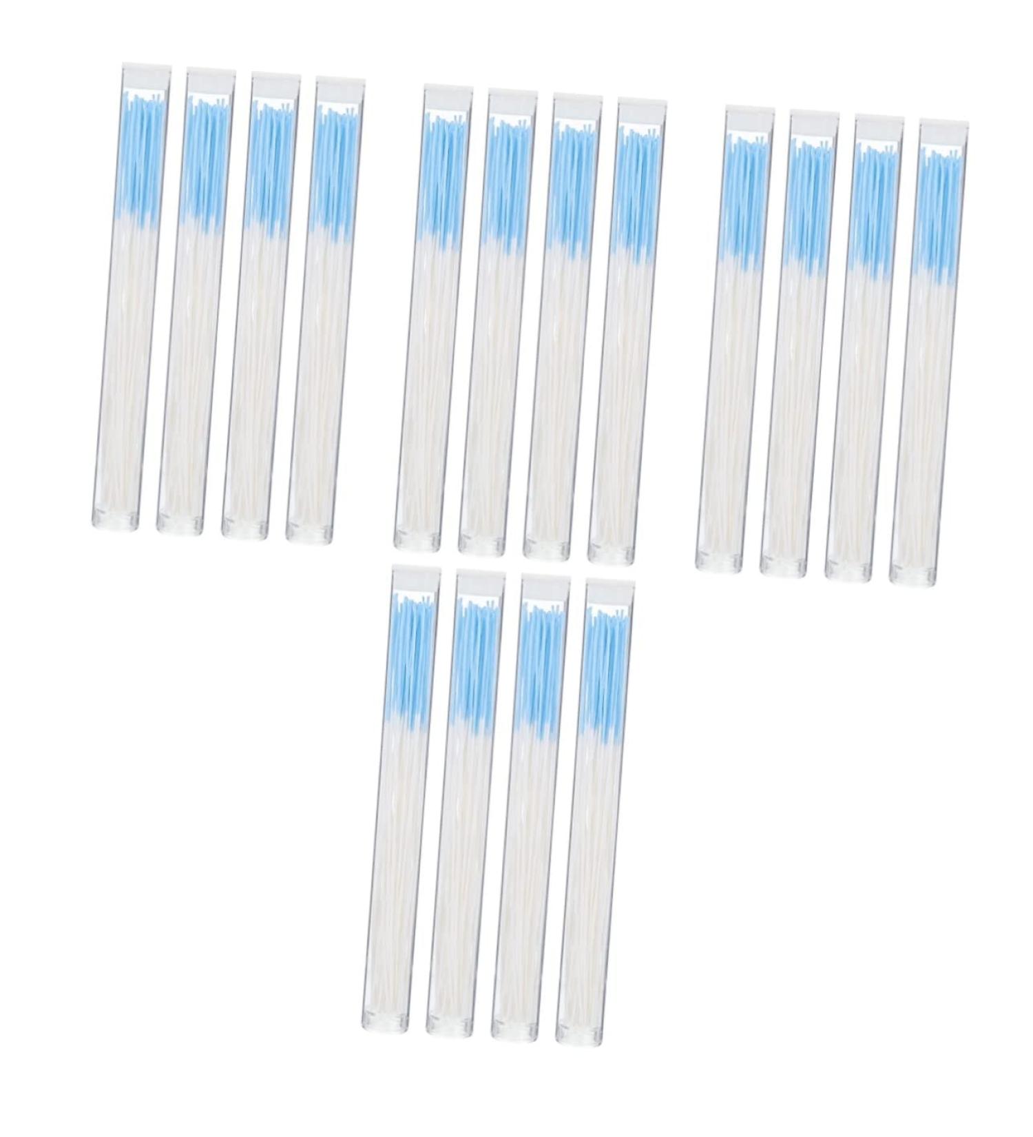 GLEAVI 16 Box Ear Piercing Cleaning Line- Blue Thin Cotton Thread Ear Cleaners - Convenient Portable Earrings Cleaning Supply - Buy Online on GoSupps.com