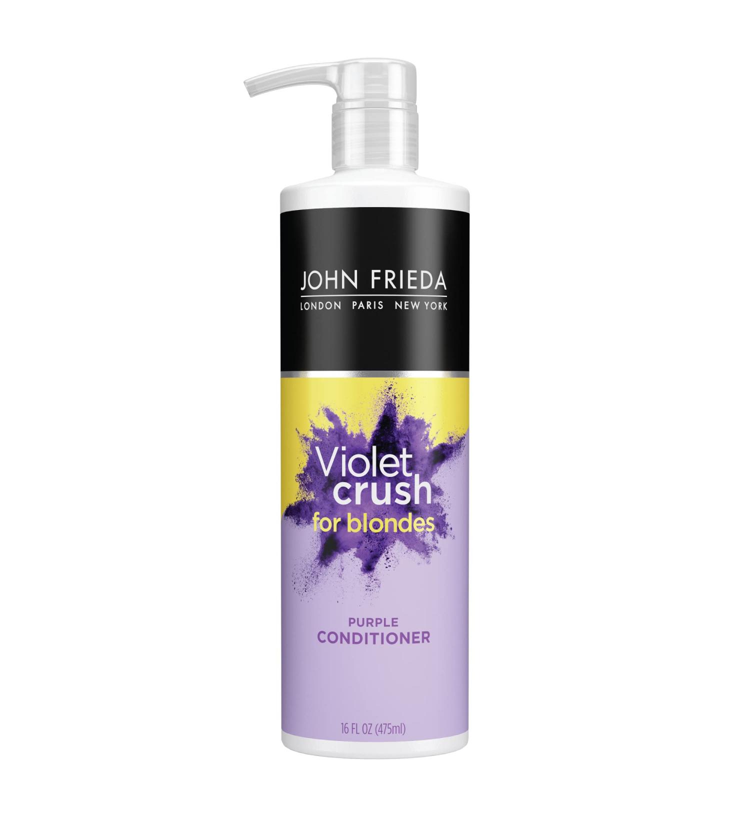 John Frieda Violet Crush Purple Conditioner for Blonde Hair - 16 Fl Oz | Best Purple Conditioner for Blonde Hair | International Shipping Available - Buy Online on GoSupps.com