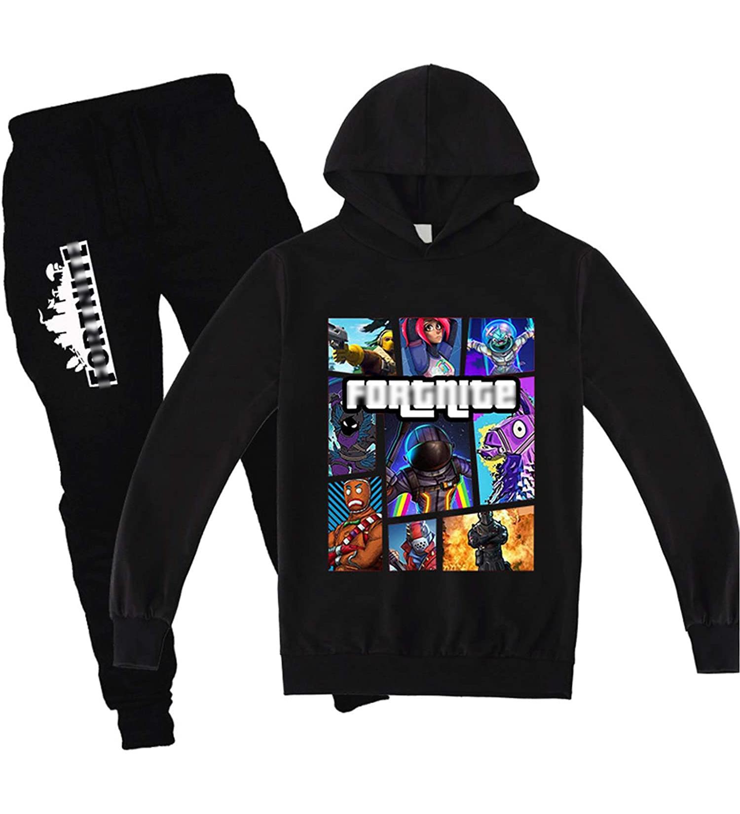 SIMZRA Youth Tracksuit Set for Boys Girls 9-10 Years Black - Buy Online on GoSupps.com
