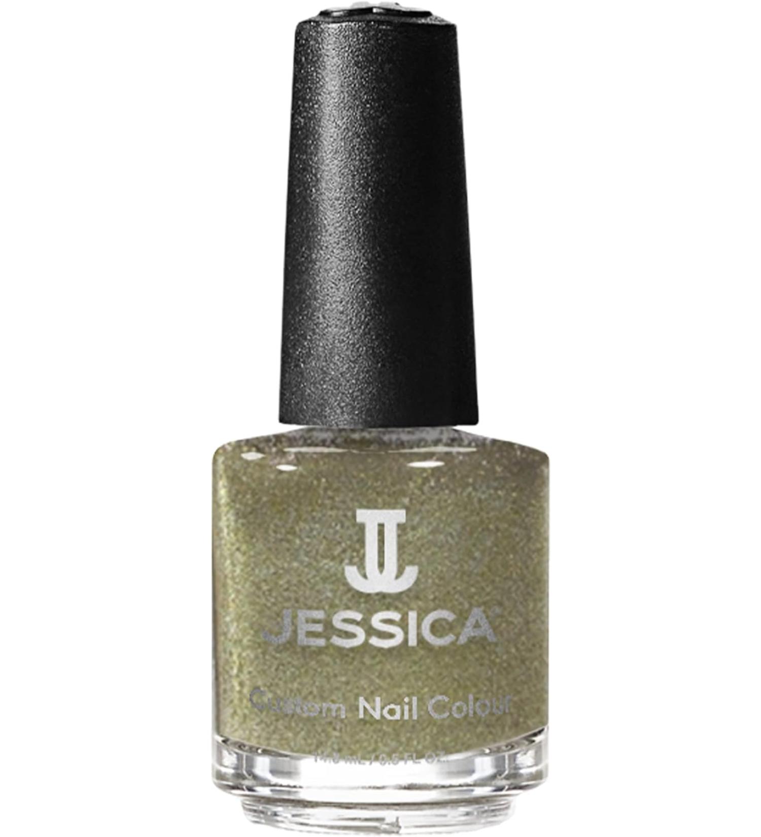JESSICA Custom Colour Nail Polish Glitzy Gold 14.8ml - Buy Online on GoSupps.com