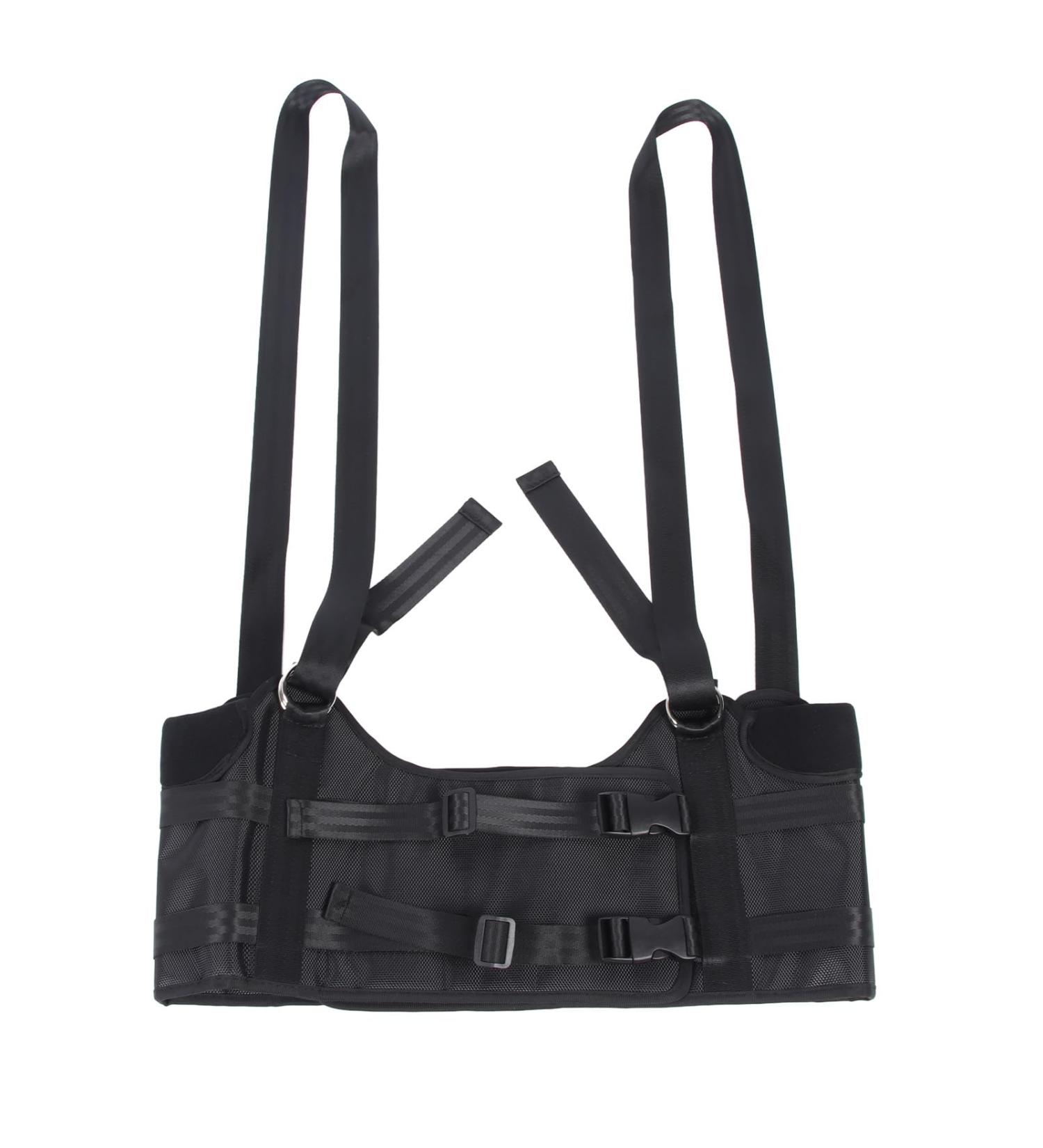 Yosoo Spinal Decompression Harness - Lumbar Traction Device for Back Pain Relief - Adjustable 38.6 to 42.9in Waist - Home Use - Buy Online on GoSupps.com