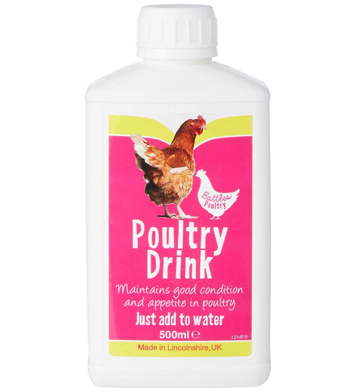 Battles Poultry Drink -500 ml (Pack of 1) - Buy Online on GoSupps.com