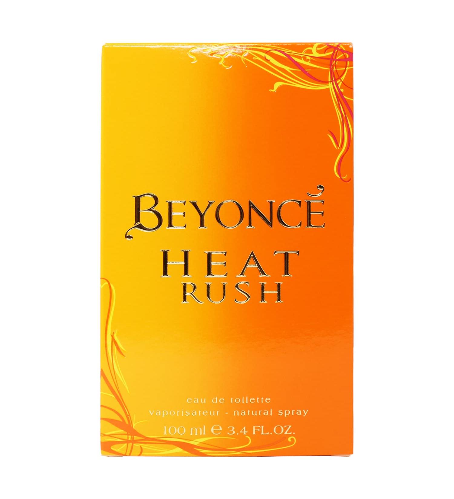 Beyonce Heat Rush by Beyonce Eau De Toilette Spray 3.4 oz for Women- 480445 3.4 Fl Oz (Pack of 1) - Buy Online on GoSupps.com