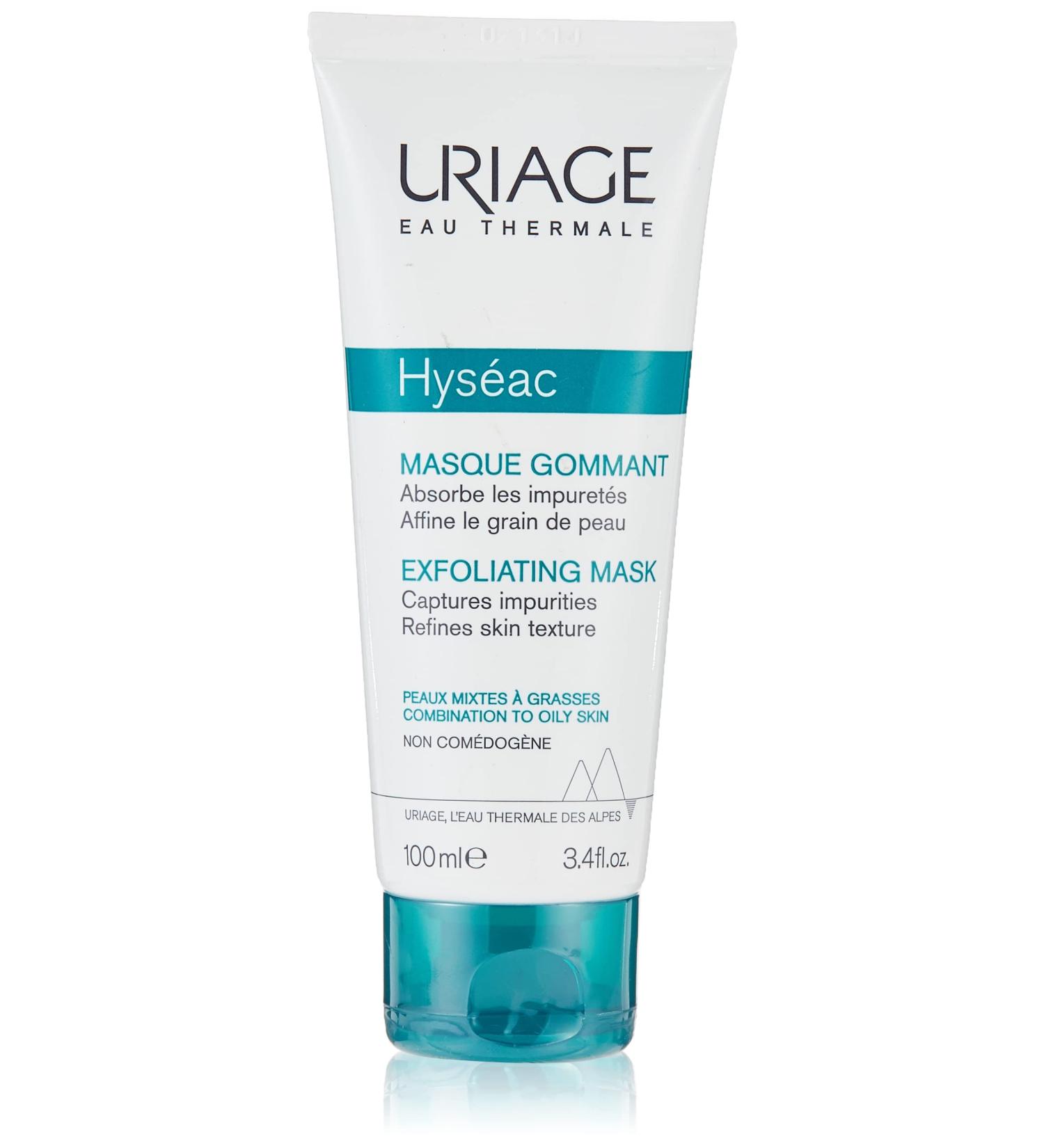 URIAGE Hys ac Peeling Mask 100 ml - Exfoliating Facial Mask for Oily & Acne-Prone Skin | Buy Internationally - Buy Online on GoSupps.com