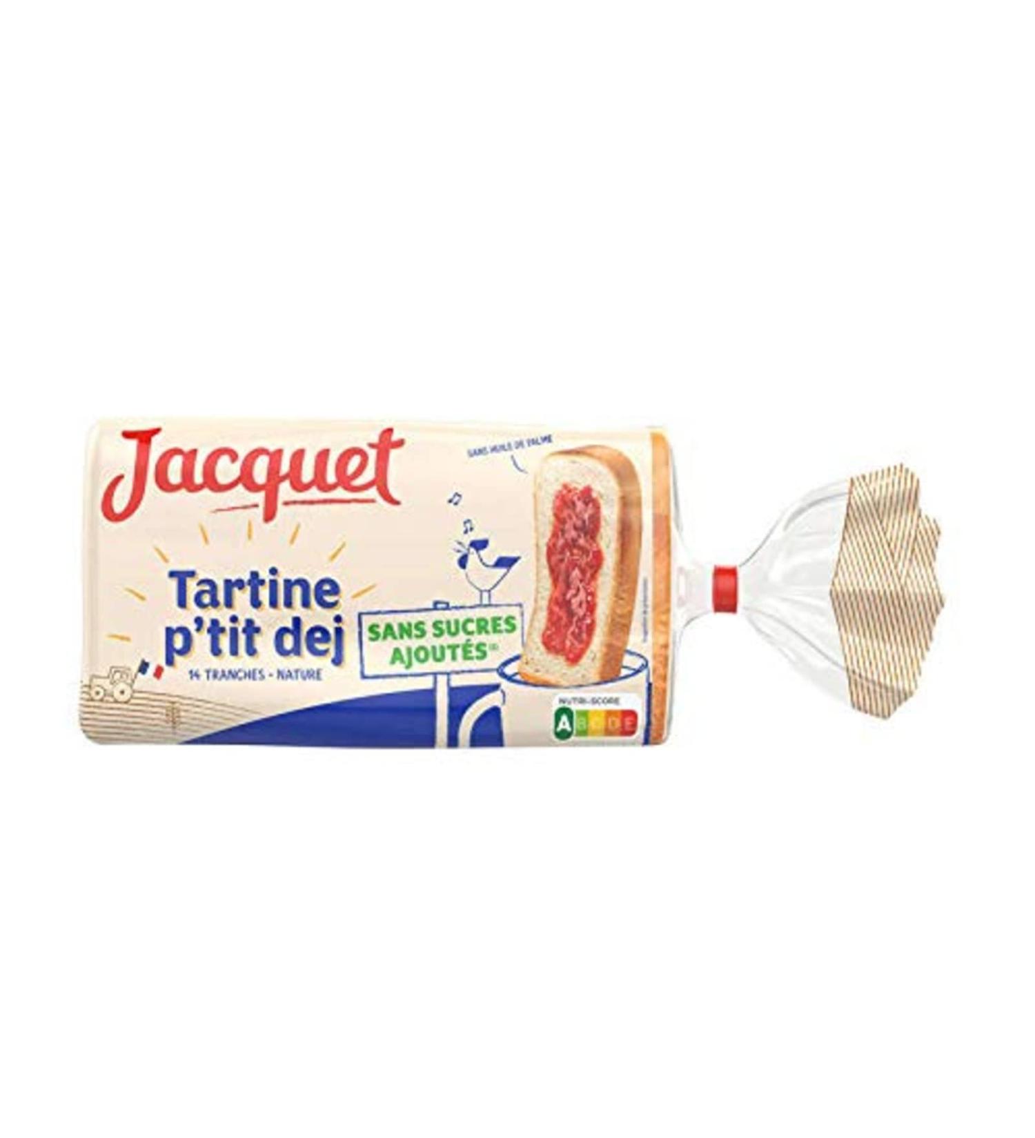 Jacquet Jacquet Plain Breakfast Toast 410g