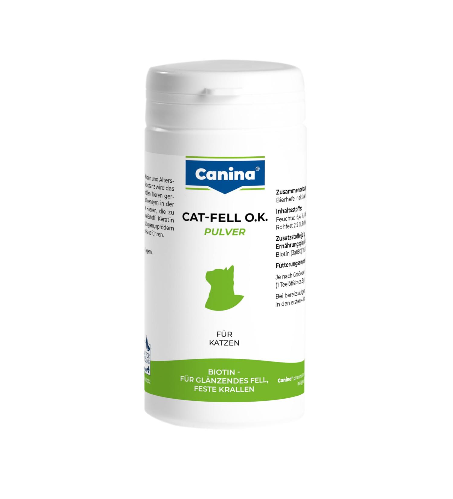 Canina Pharma CAT Fell OK Powder 50 g S