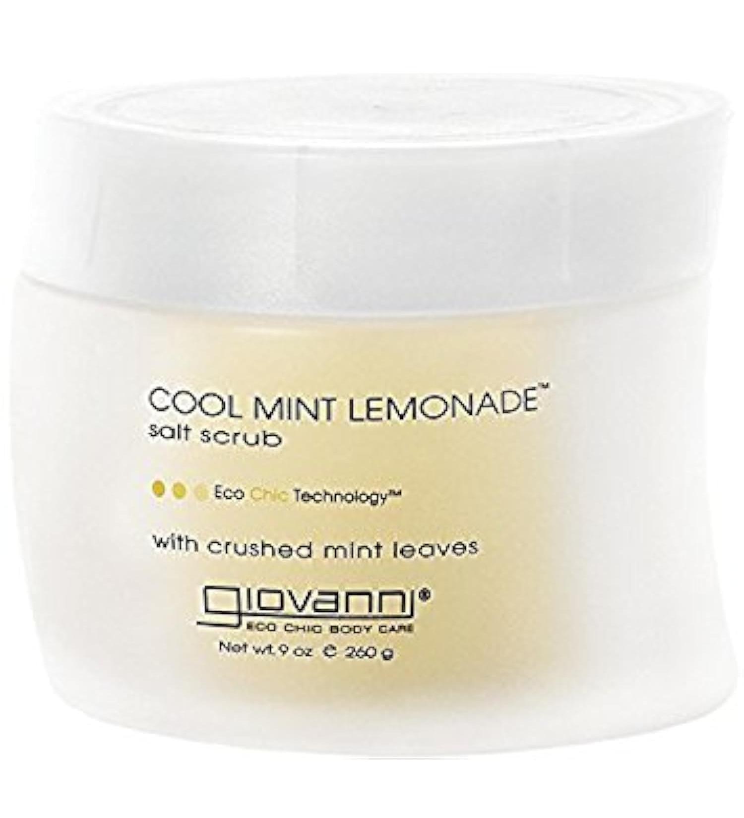 Cool Mint Lemon Salt Scrub